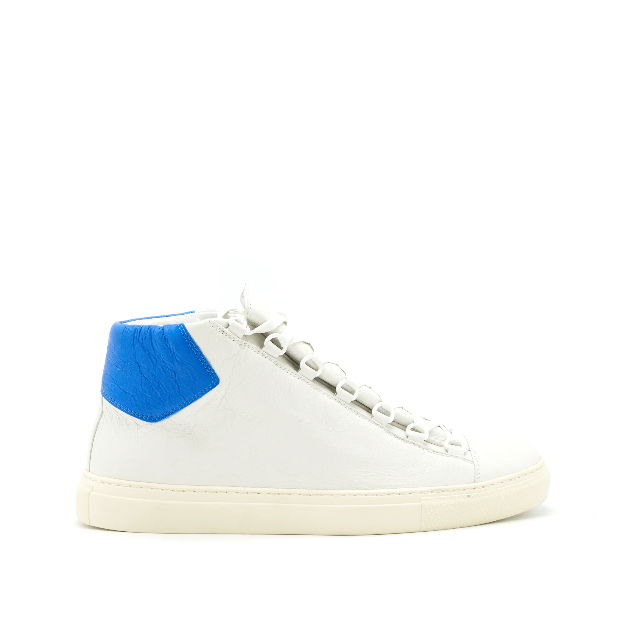Balenciaga size 44 Men's Arena High white/ blue - Image 4