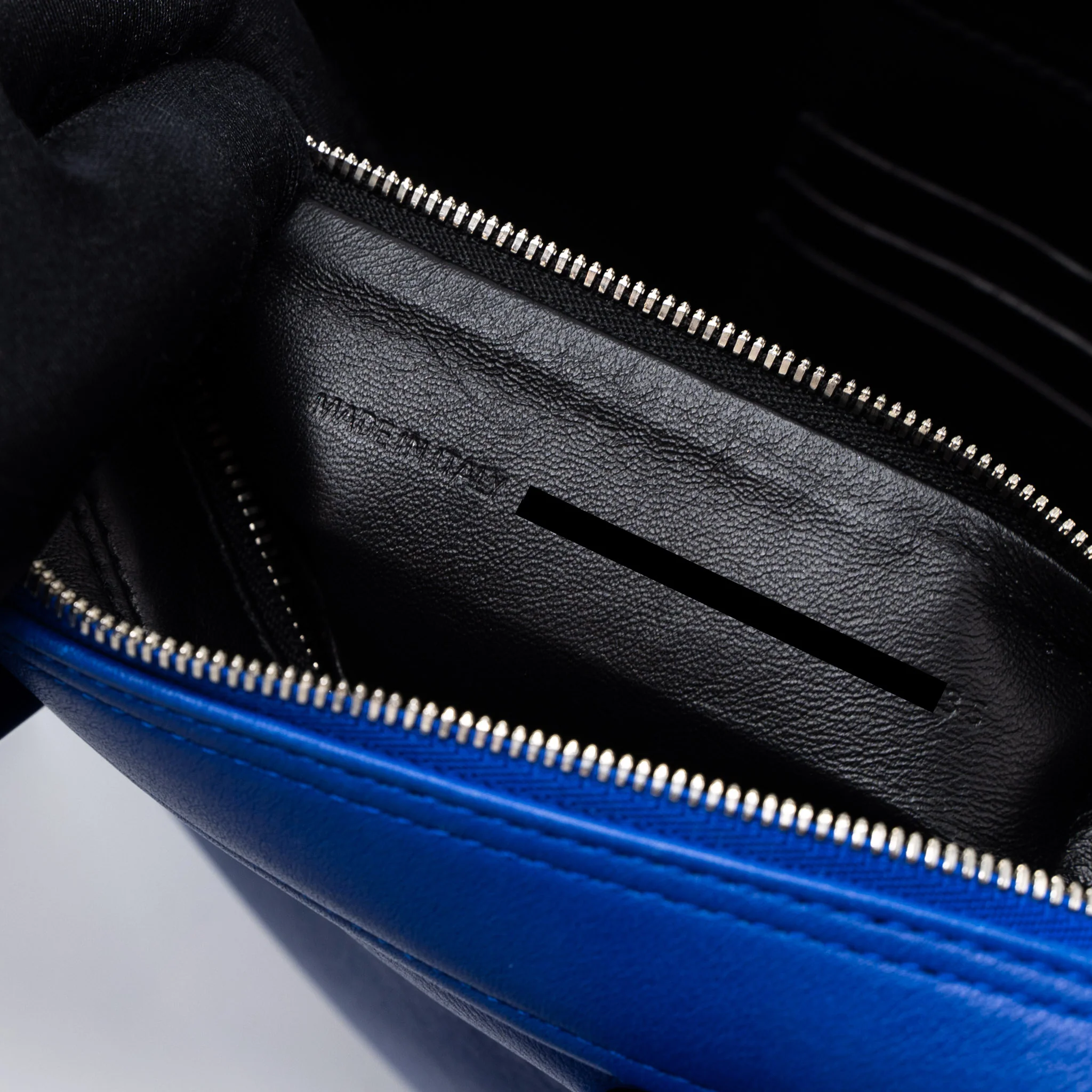 Balenciaga Triangle Duffle Bag Calfskin Blue SHW - Image 13