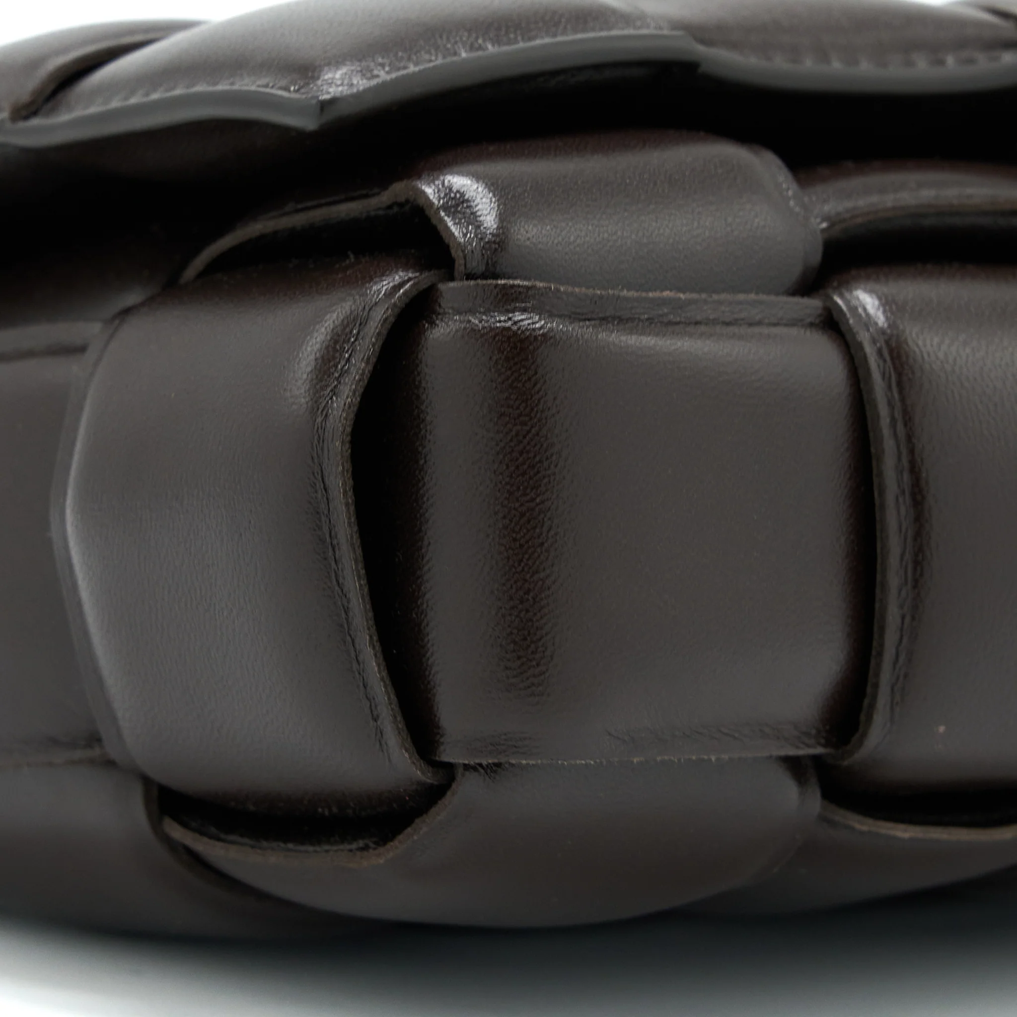 Bottega Veneta Chain Cassette Bag Dark Brown GHW - Image 11