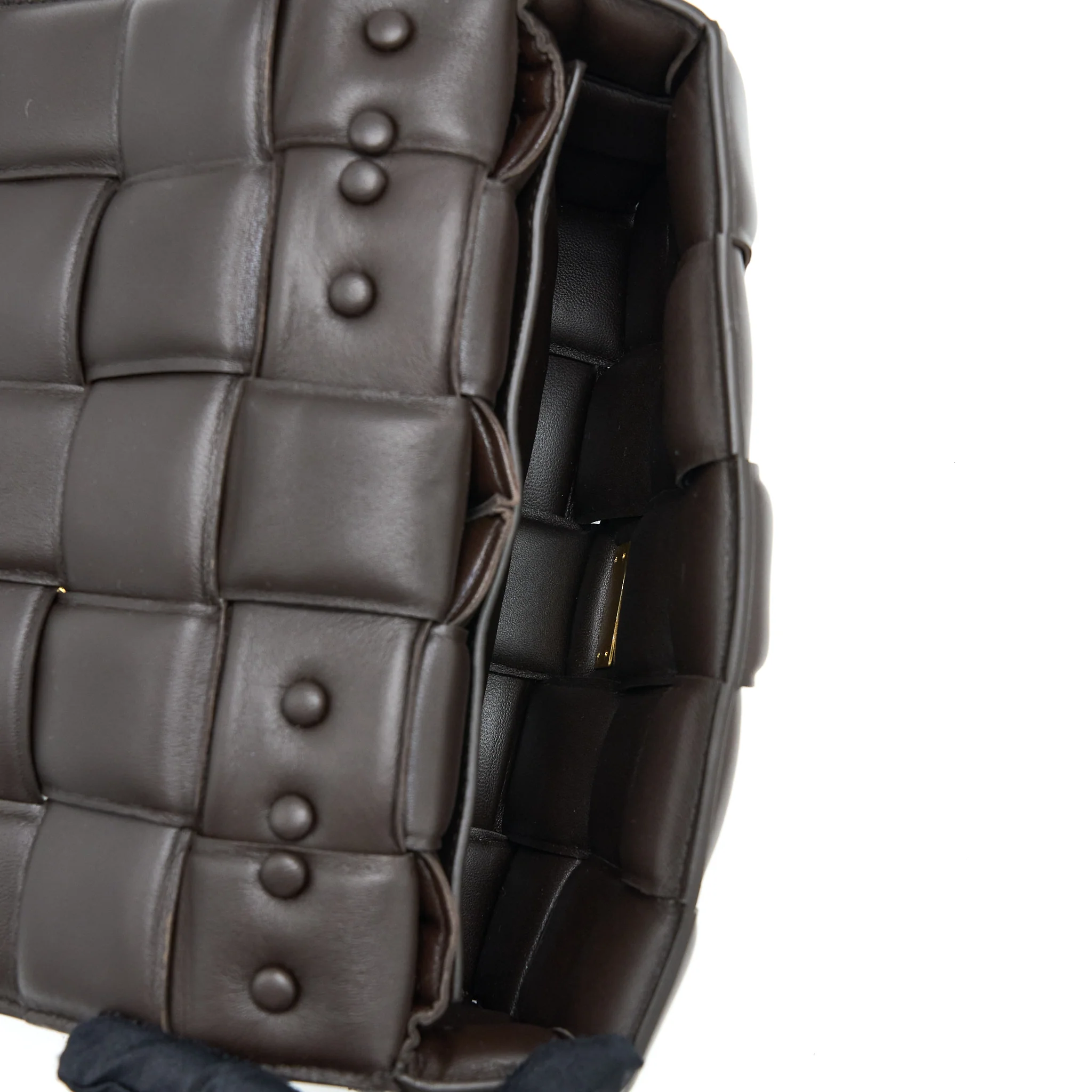 Bottega Veneta Chain Cassette Bag Dark Brown GHW - Image 6