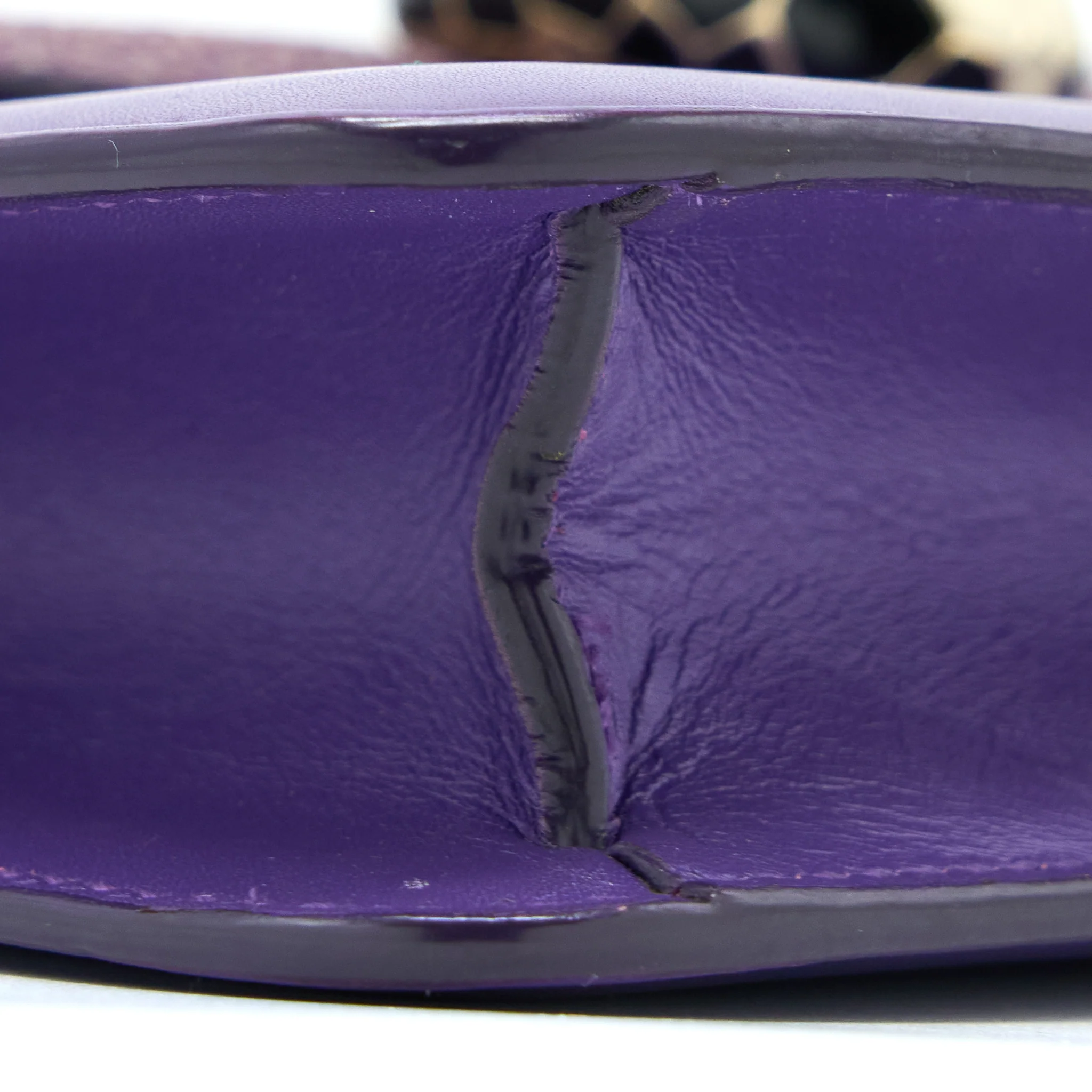 Bvlgari Serpenti Forever Bag Crystal Galuchar Purple LGHW - Image 10