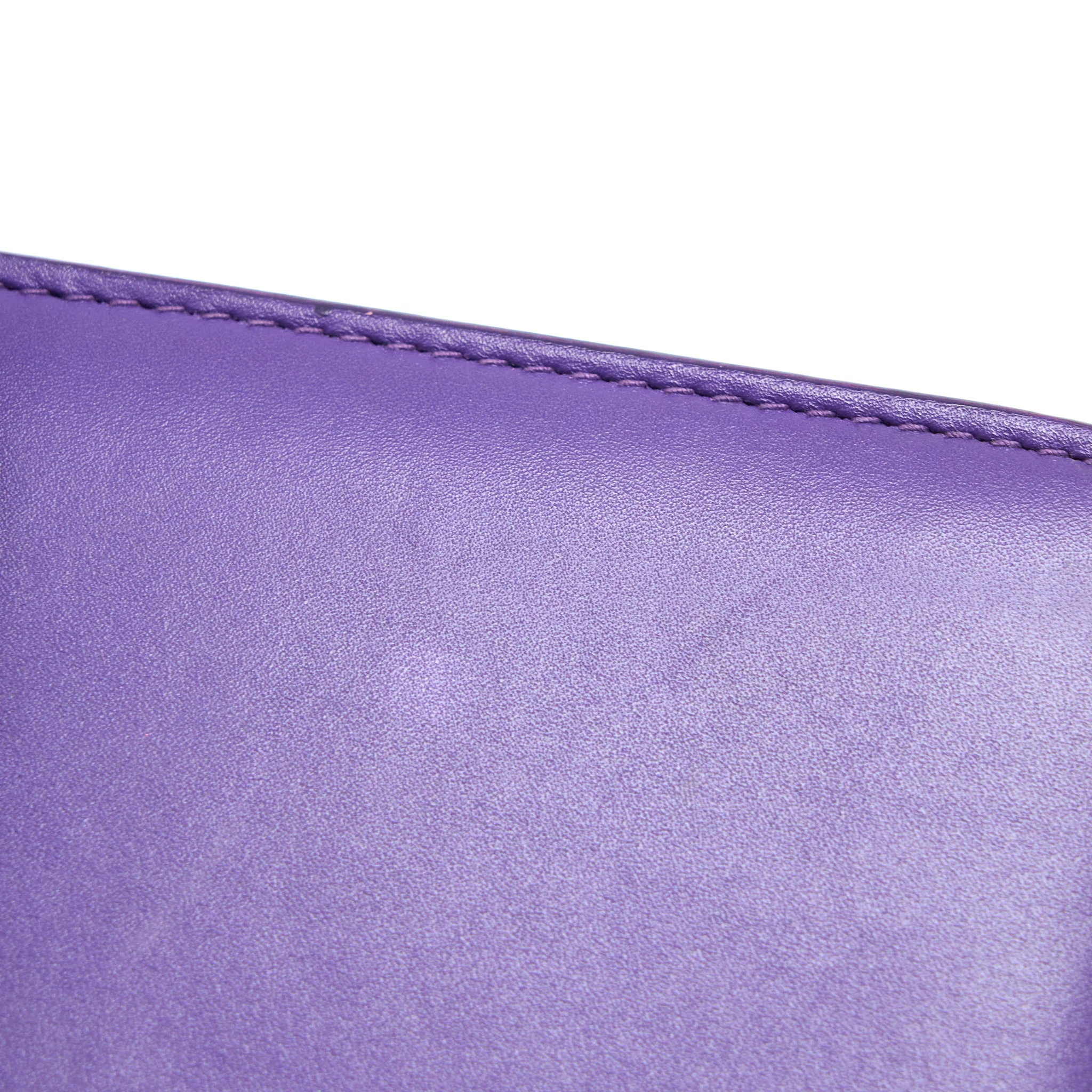 Bvlgari Serpenti Forever Bag Crystal Galuchar Purple LGHW - Image 8