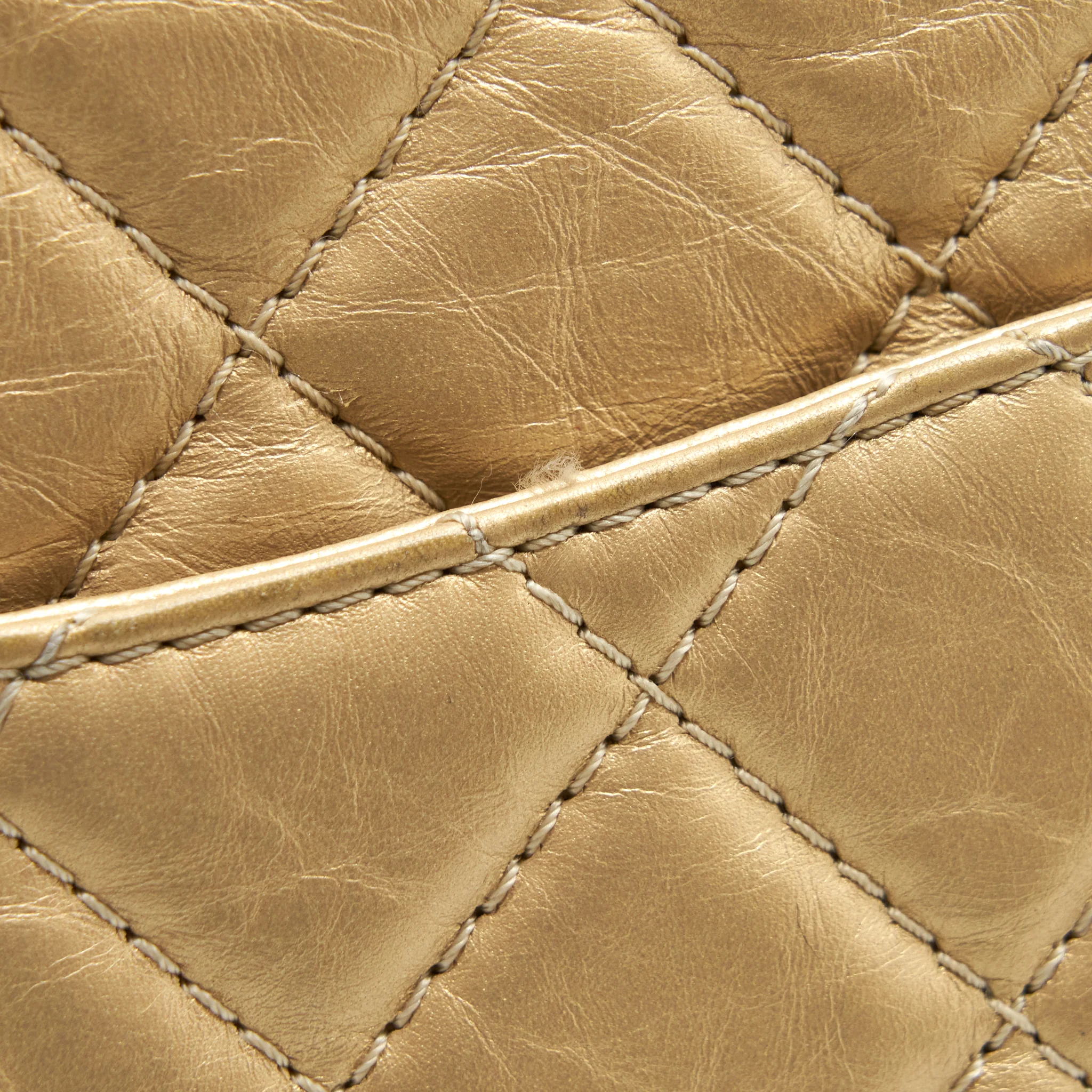 Chanel 2.55 Reissue 226 Double Flap Bag Ruthenium Hardware - Image 14