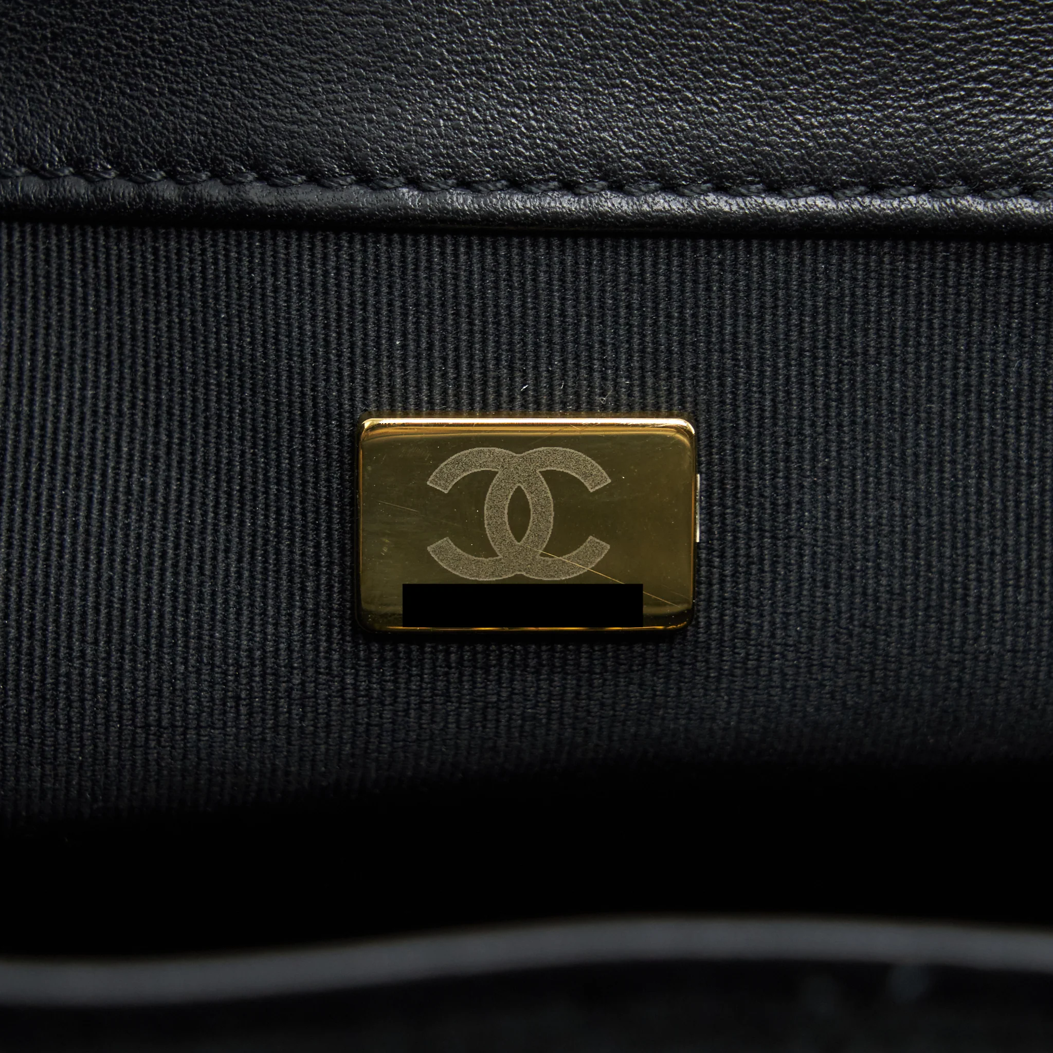 Chanel Bucket Bag Velvet Black GHW - Image 11