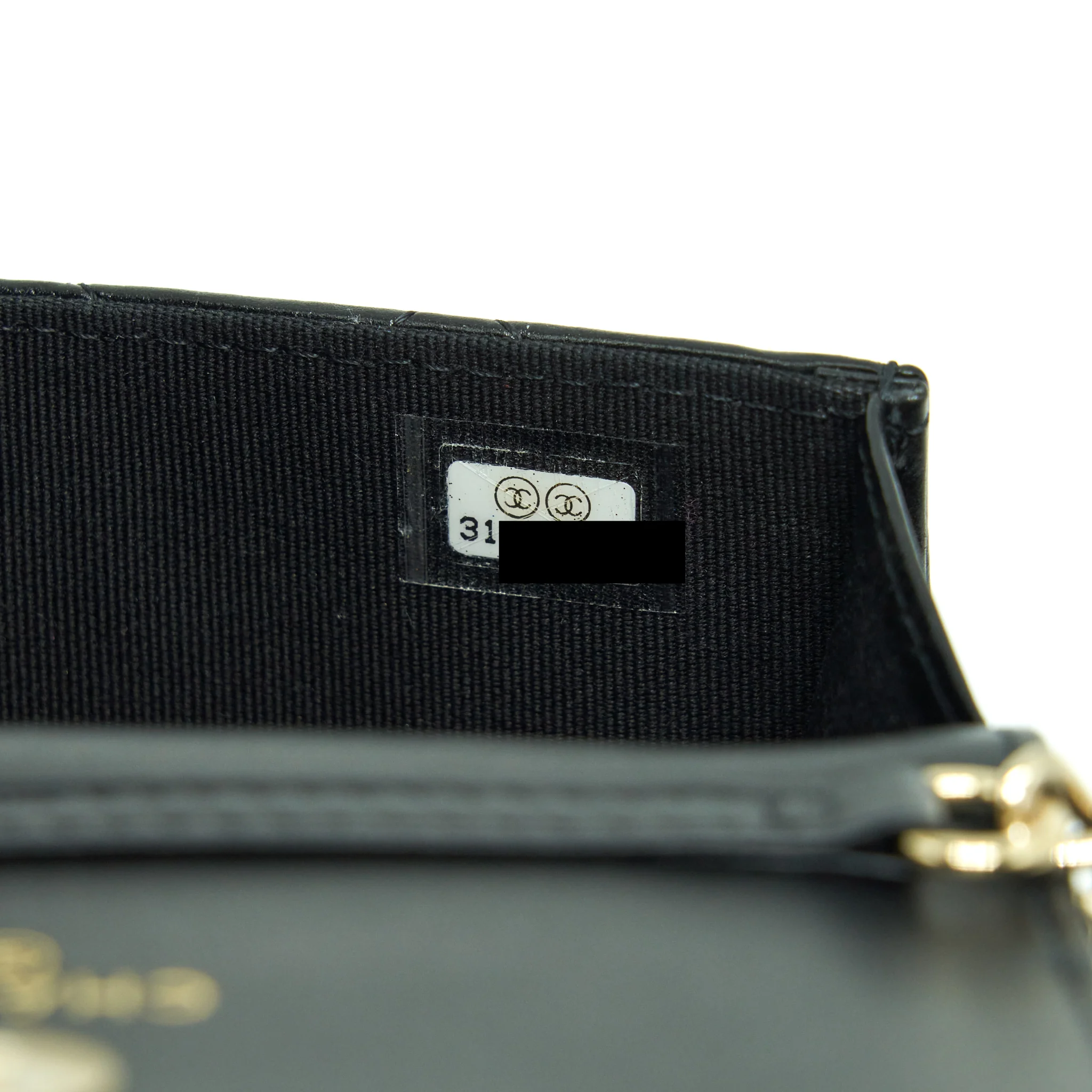 Chanel Giant Pearl Chain Mini Bag Lambskin Black LGHW - Image 9