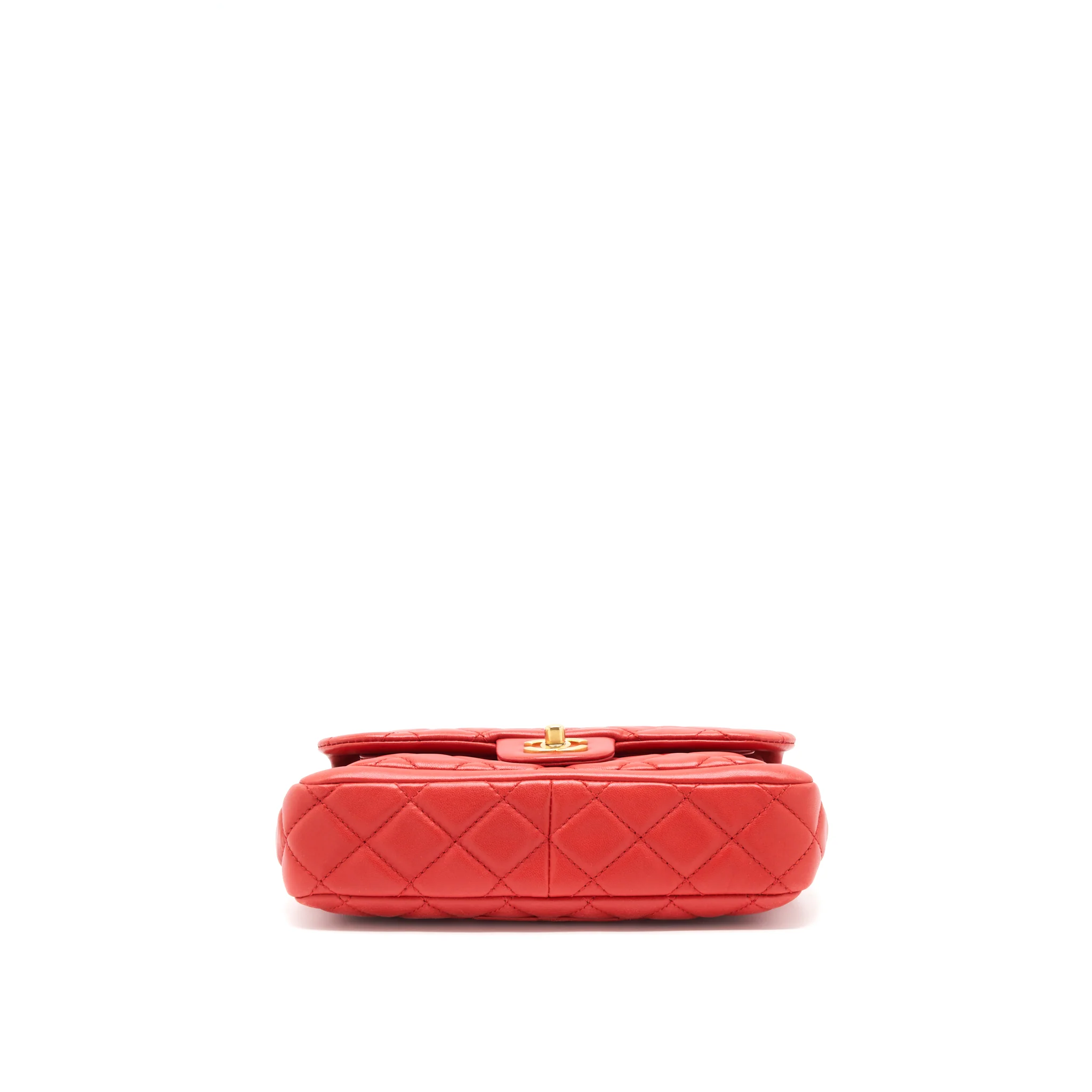 Chanel Now and For ever Cruise Seasonal Lambskin Red GHW - Image 5