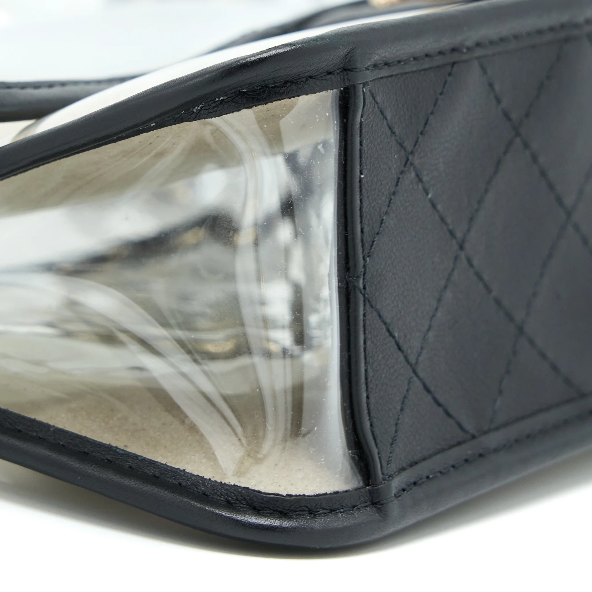 Chanel Sand By The Sea Flap Bag PVC/ Lambskin LGHW - Image 10