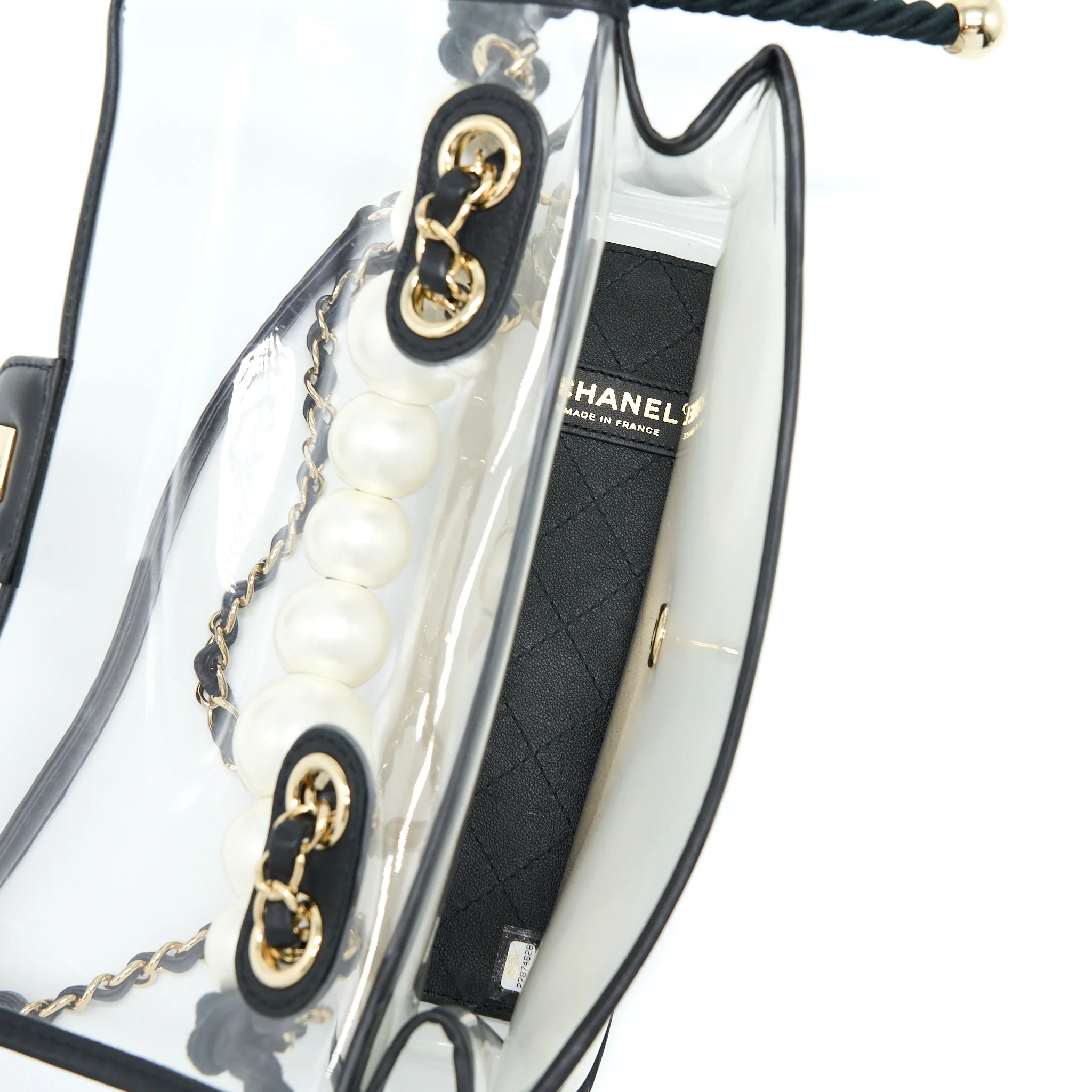 Chanel Sand By The Sea Flap Bag PVC/ Lambskin LGHW - Image 6