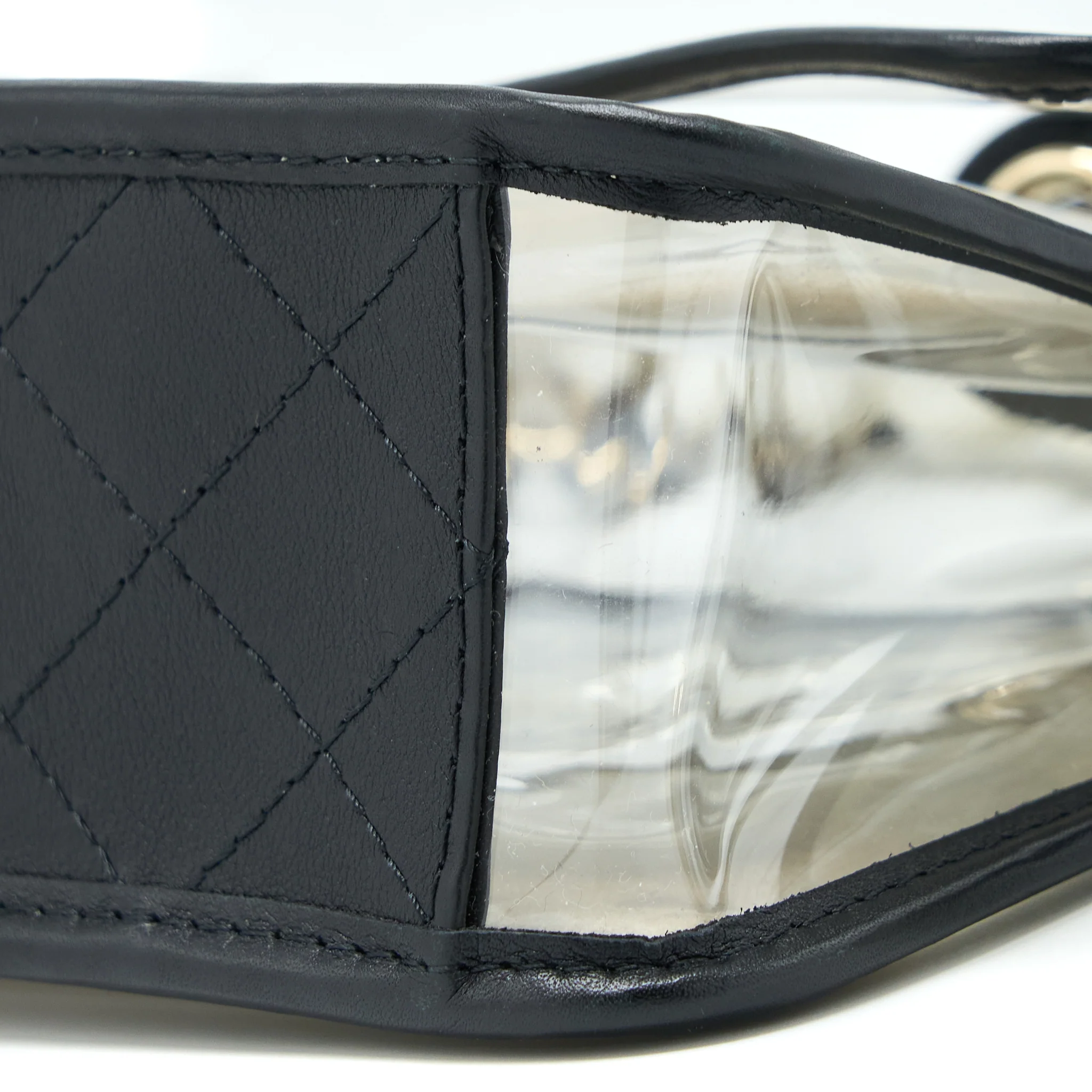 Chanel Sand By The Sea Flap Bag PVC/ Lambskin LGHW - Image 9