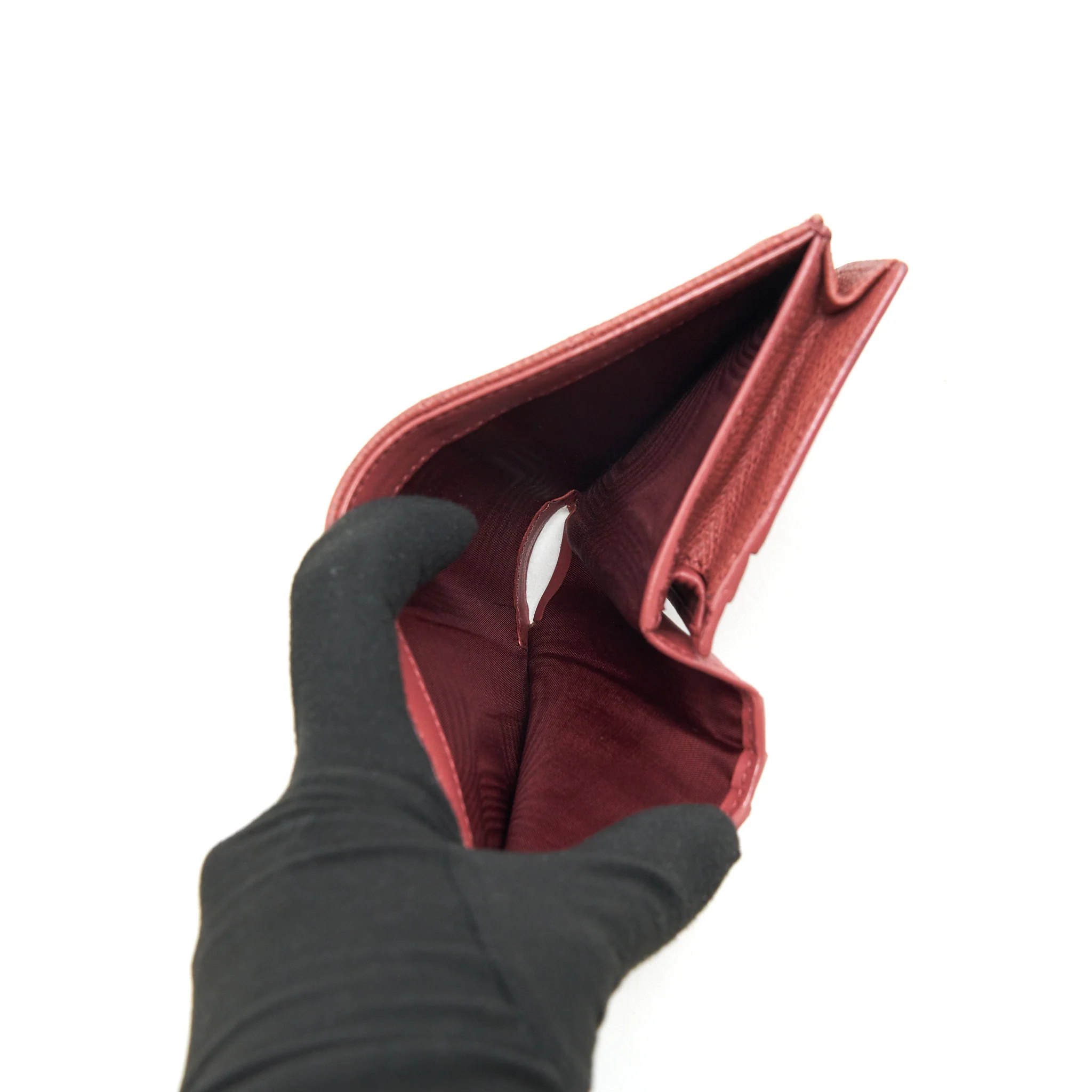 Dior Diorama Small Wallet Dark pink LGHW - Image 3