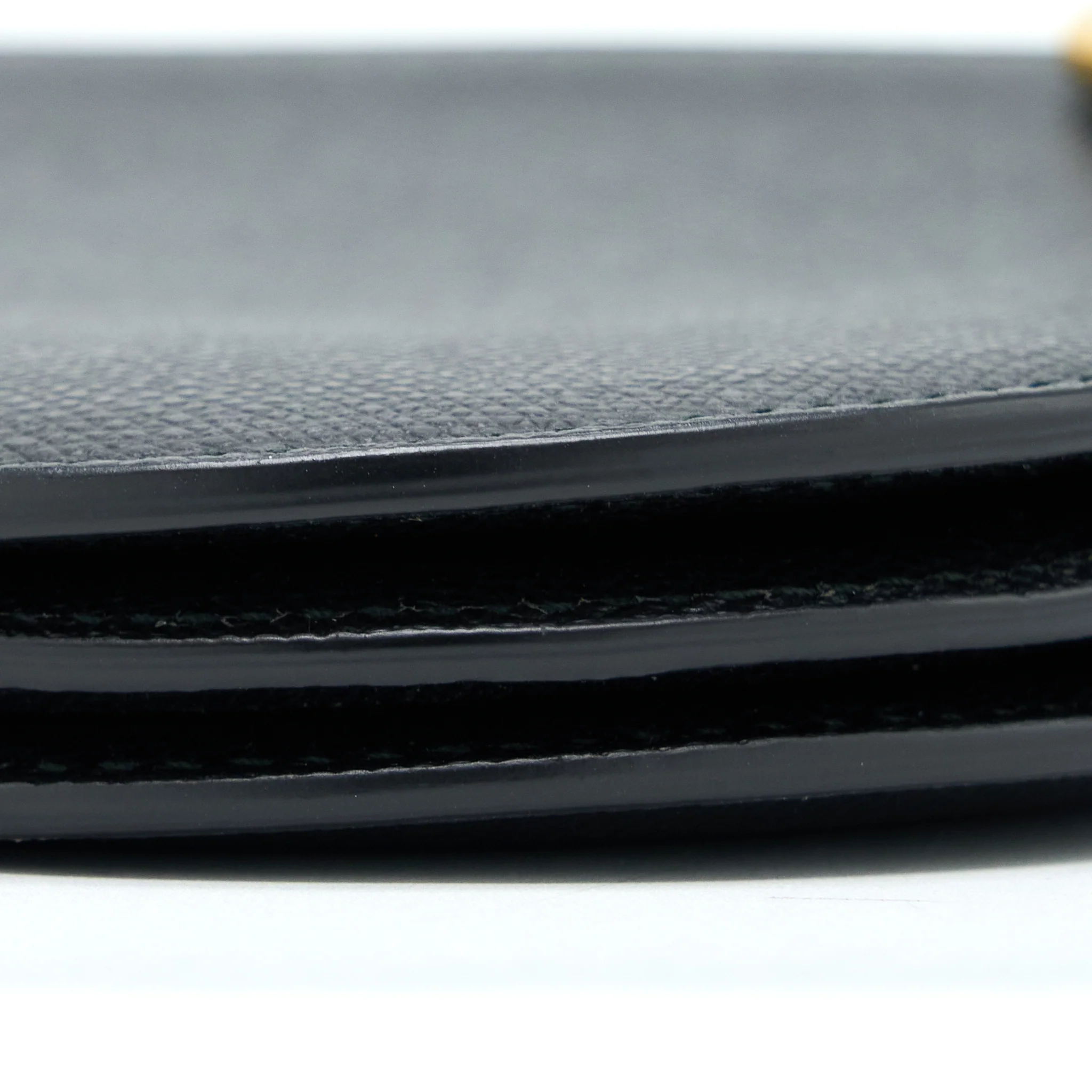 Dior Saddle Trio Crossbody Pouch Calfskin Black GHW - Image 9