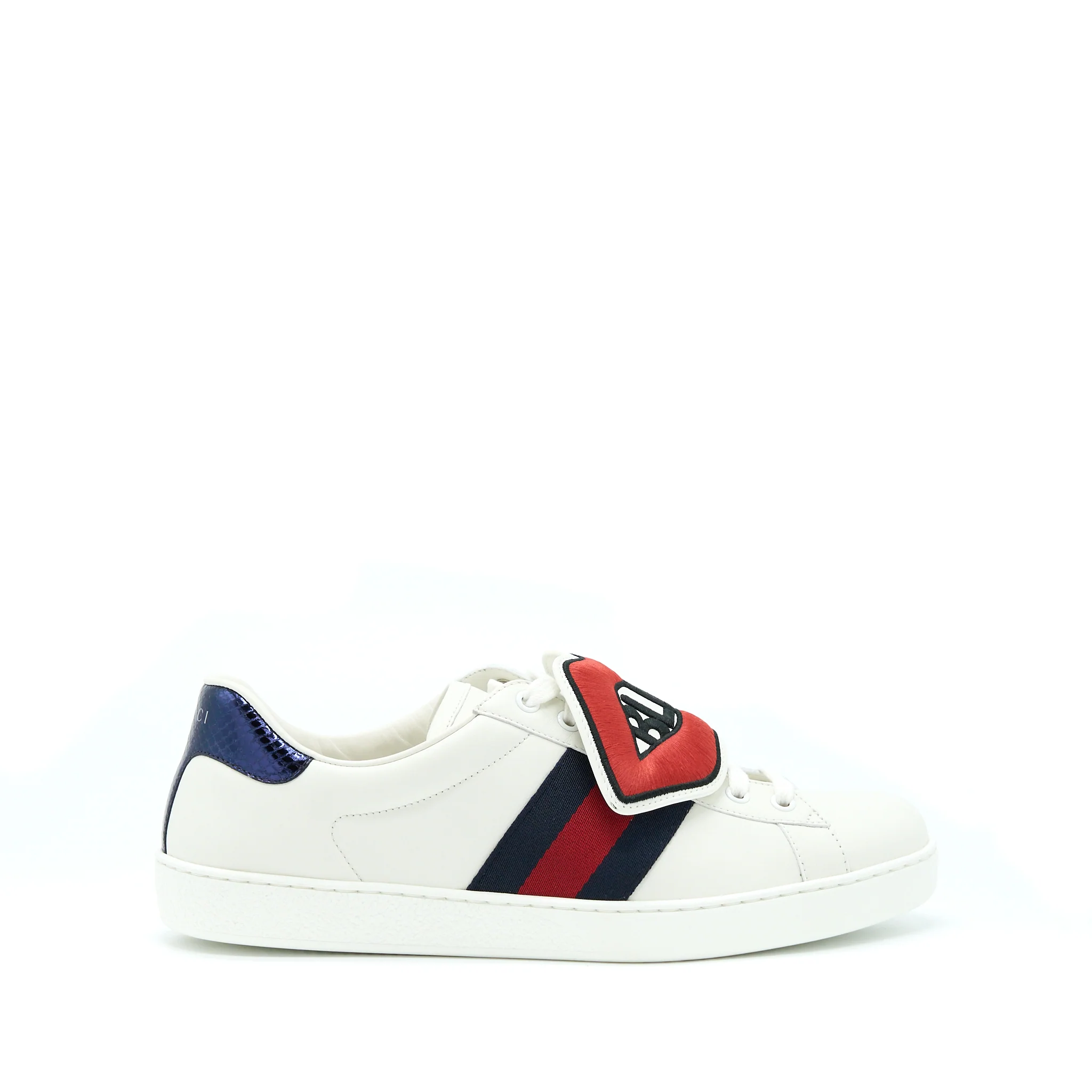 Gucci Size 9.5 Sneakers White/ Multicolour - Image 5