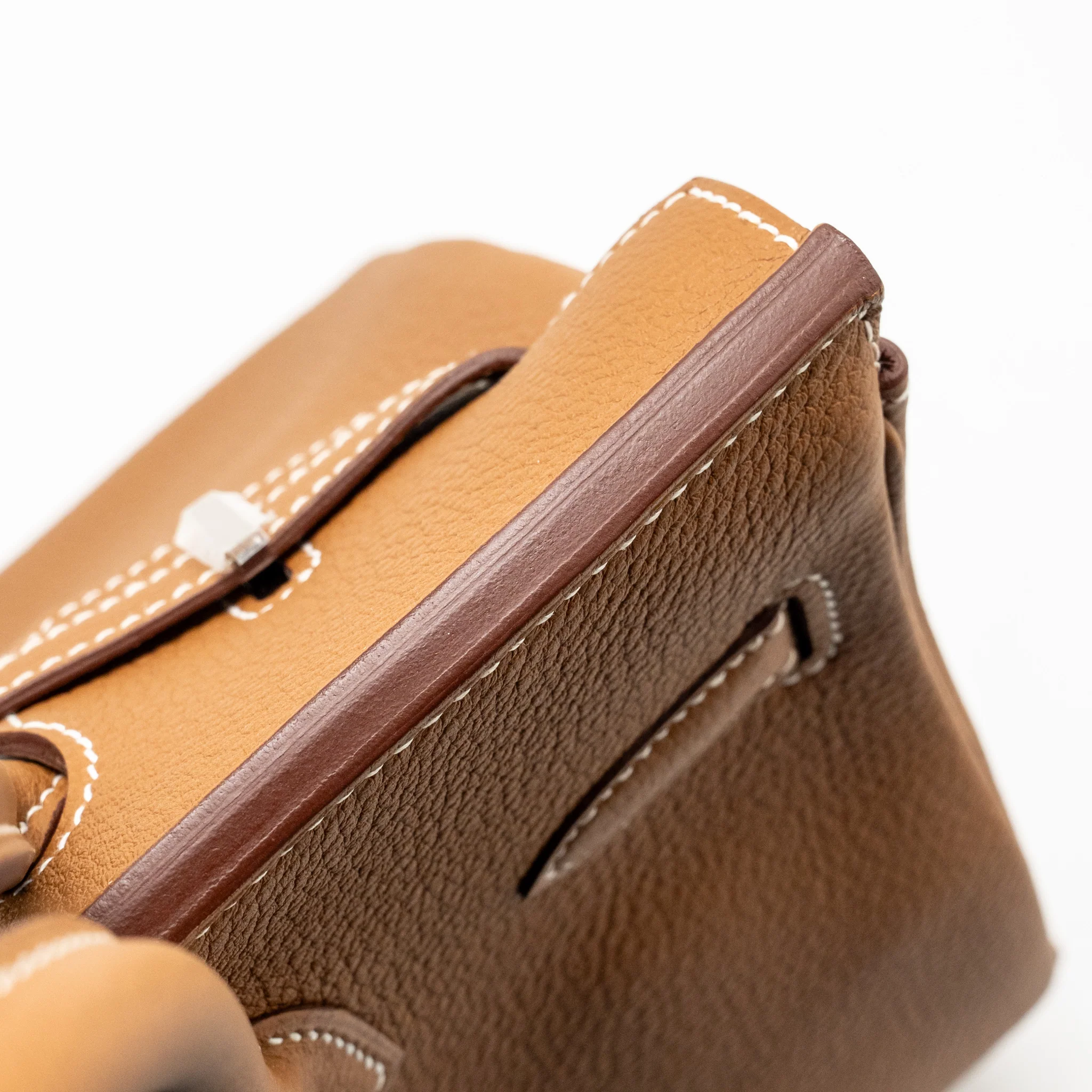 Hermes Birkin 30 Togo Gold SHW Stamp U - Image 13