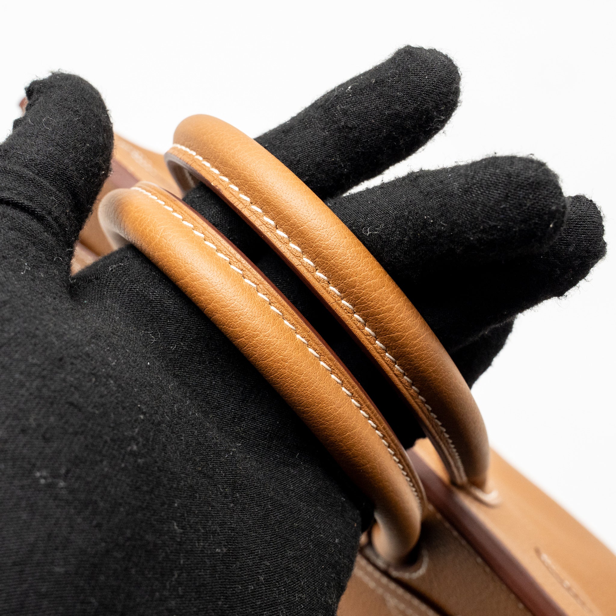 Hermes Birkin 30 Togo Gold SHW Stamp U - Image 14