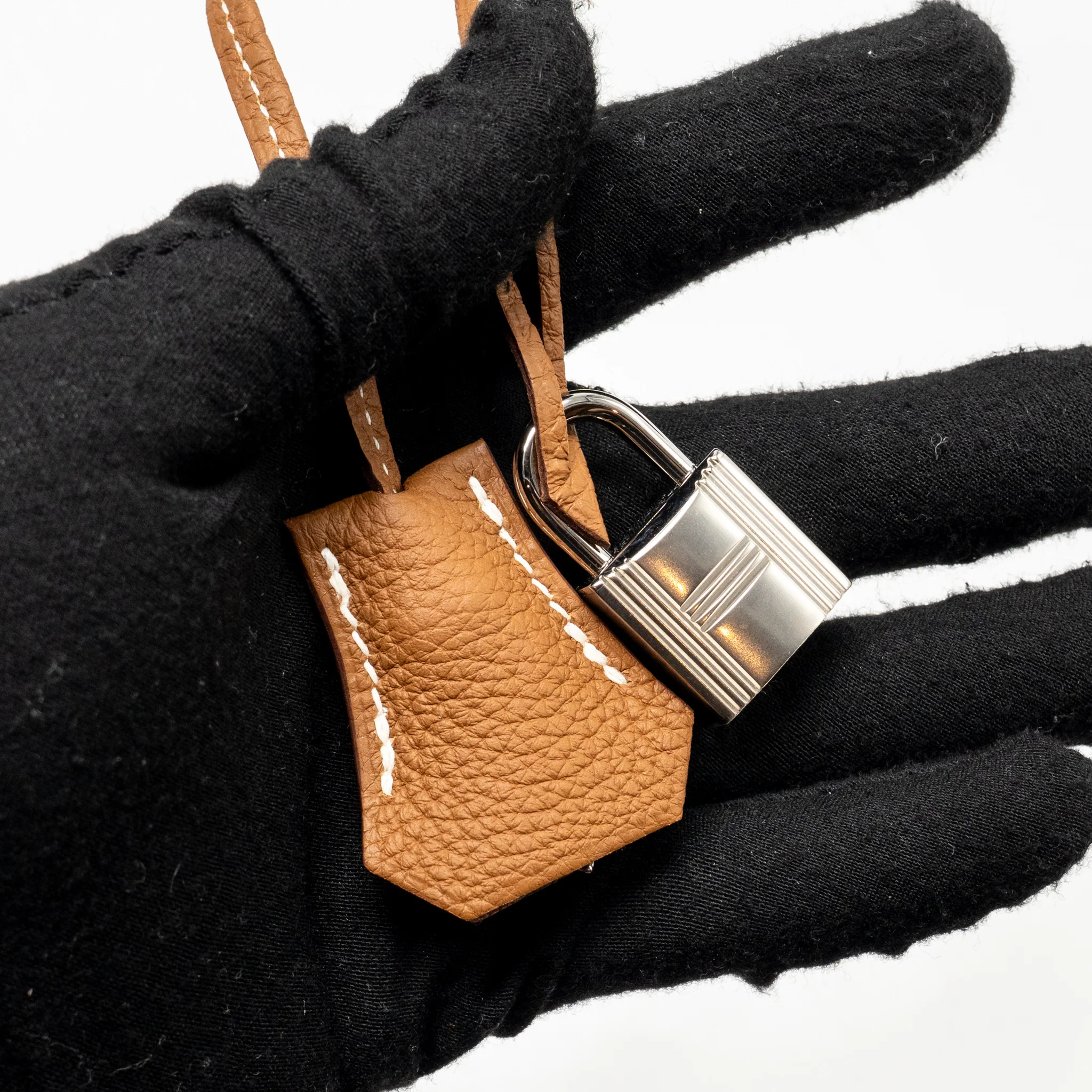 Hermes Birkin 30 Togo Gold SHW Stamp U - Image 19