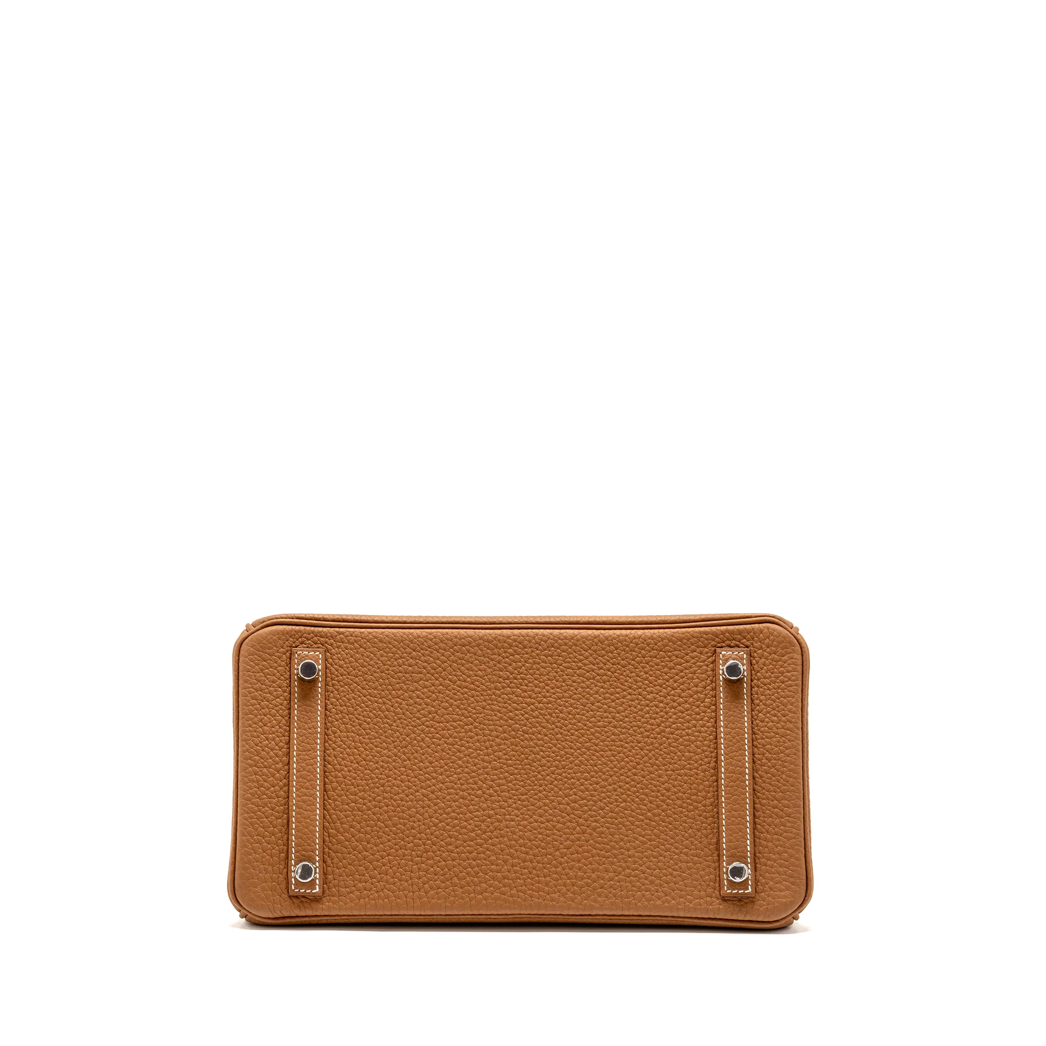 Hermes Birkin 30 Togo Gold SHW Stamp U - Image 5