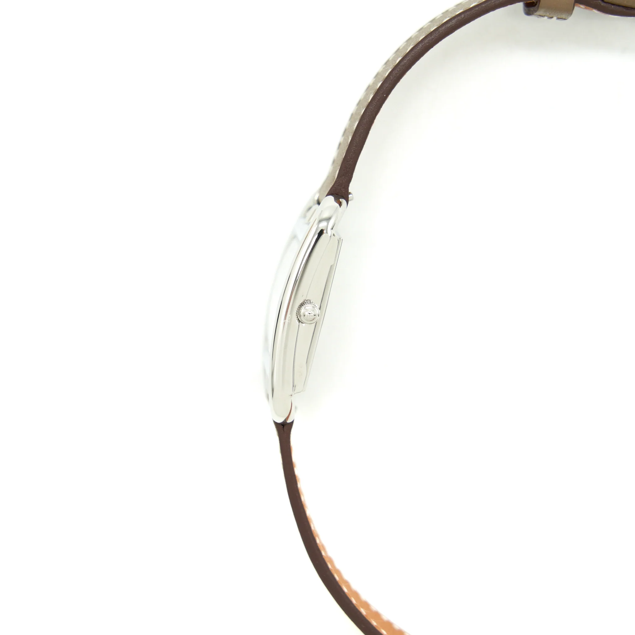 Hermes Cape COD Watch 23×23 mm Opaline Silvered Dial - Image 5