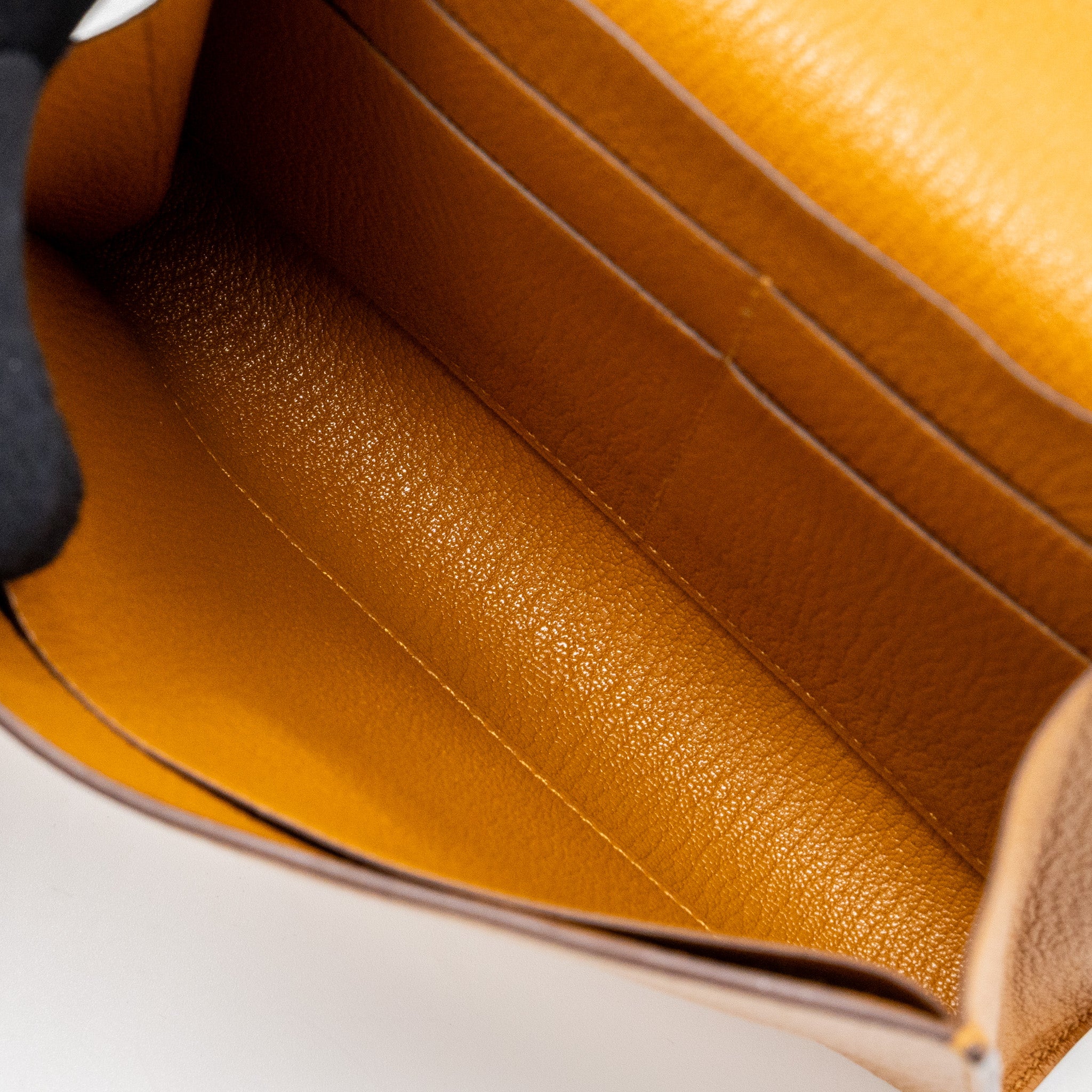 Hermes clic 16 wallet chevre mysore caramel SHW stamp Y - Image 12