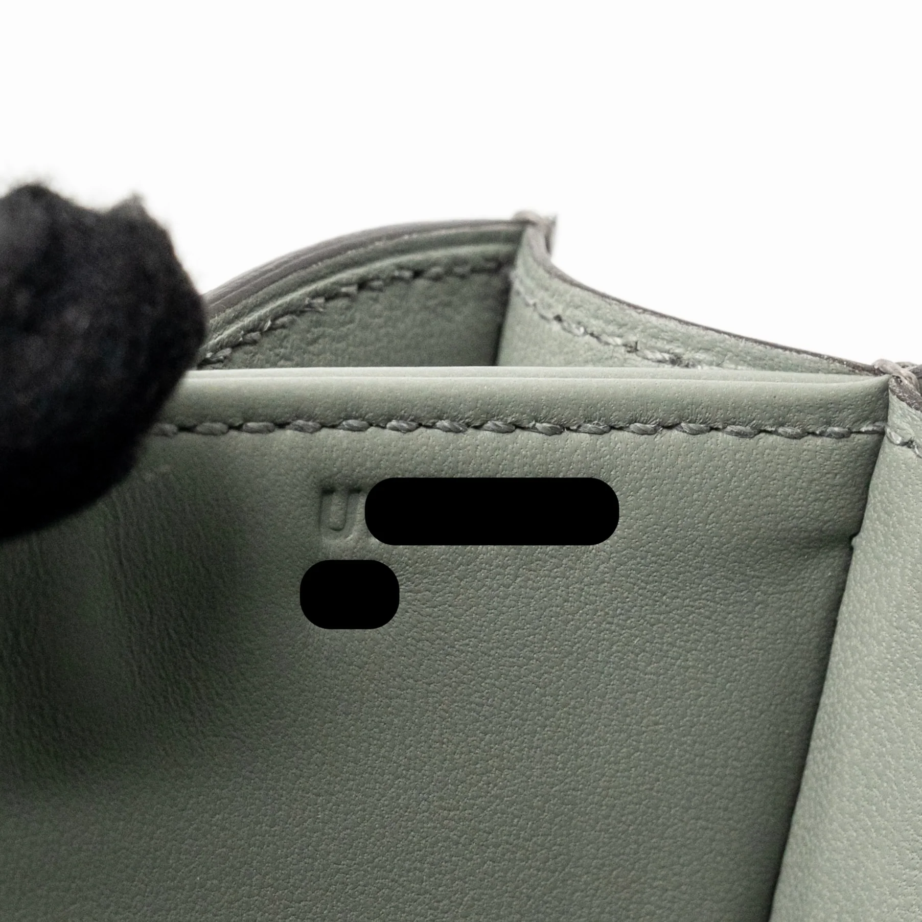 Hermes Constance Mini Alligator Mississippiensis 0V Gris Ciment GHW Stamp U - Image 16