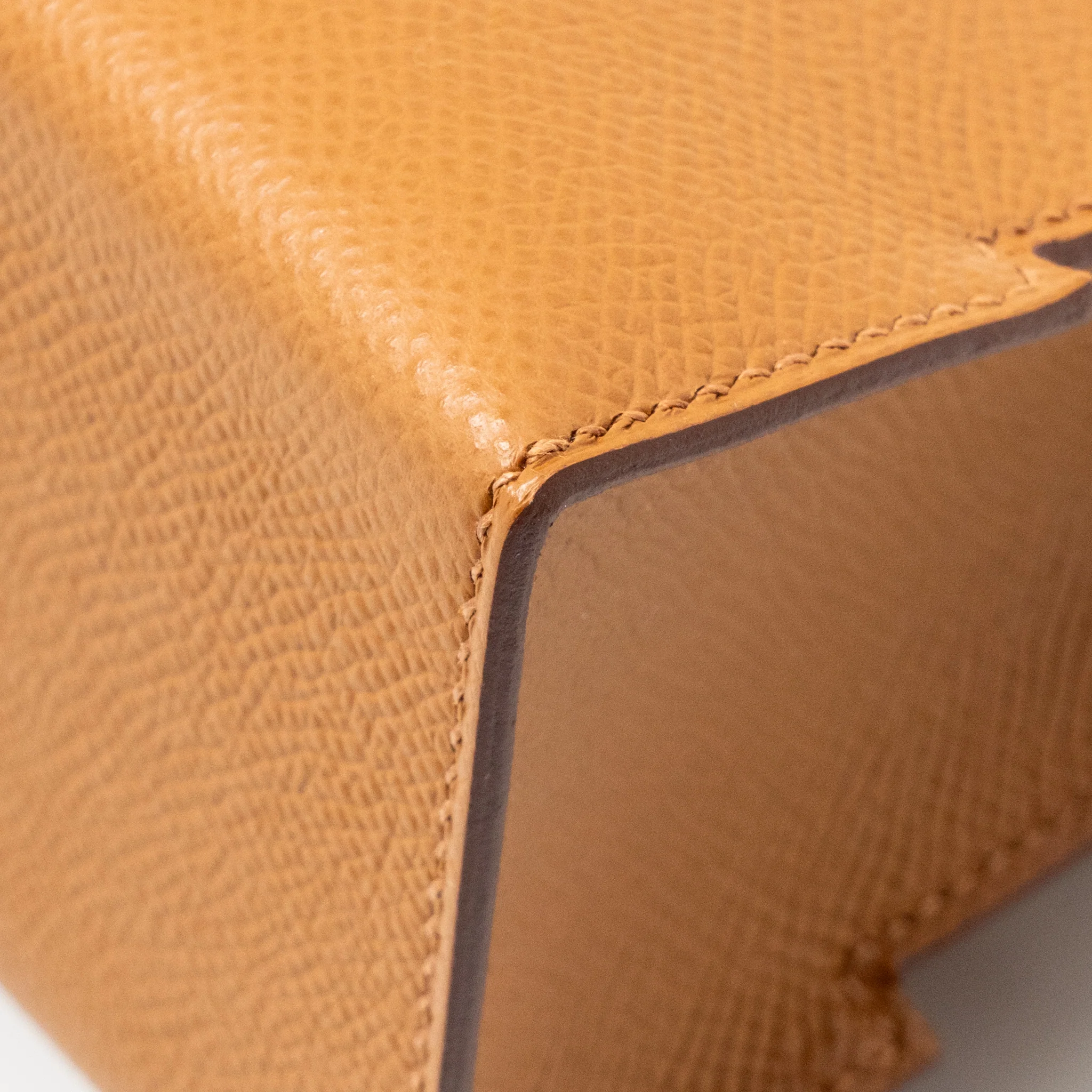 Hermes kellydole / kelly dole picto epsom gold / Zanzibar / orange field / Milton SHW stamp K - Image 13