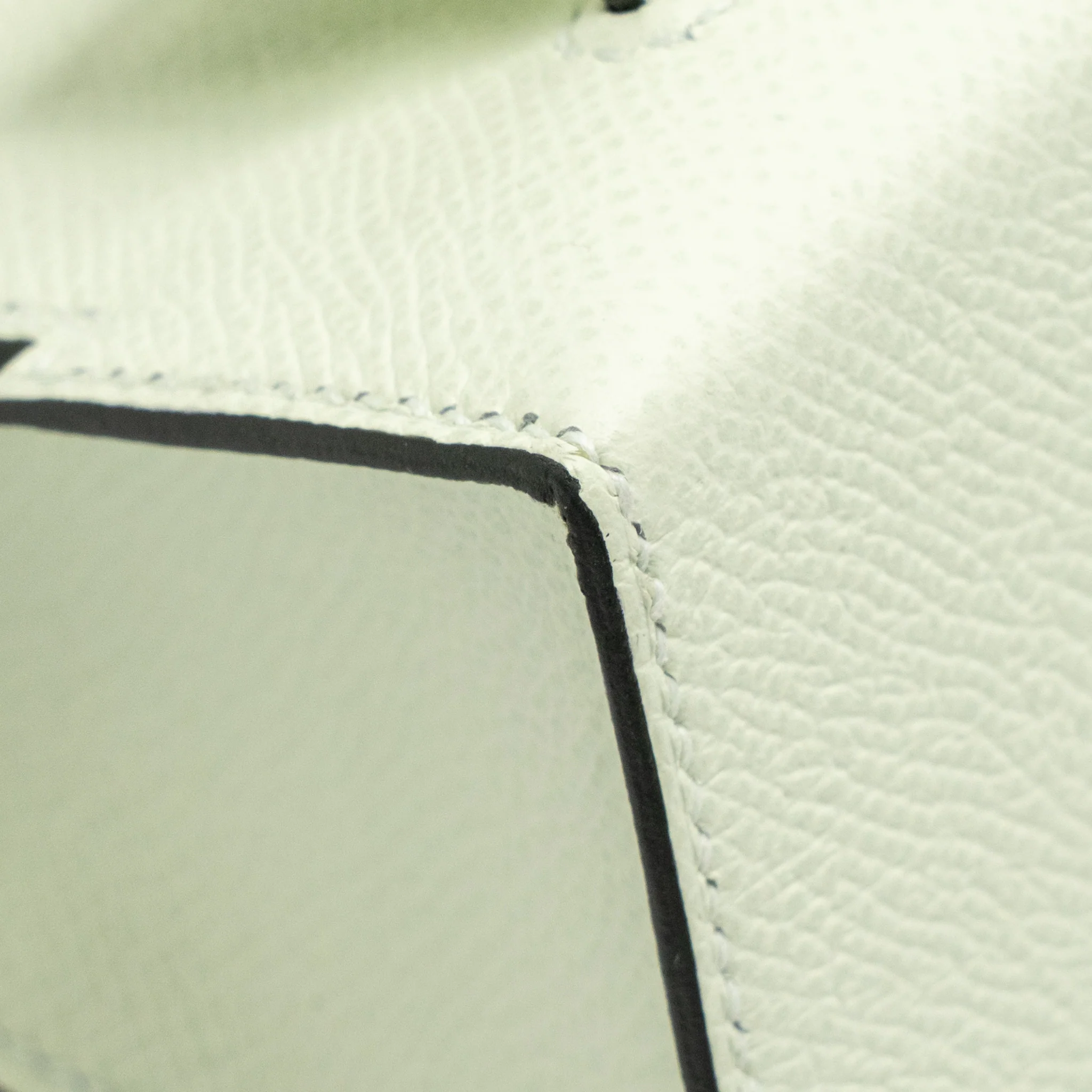 Hermes Kellydole / Kelly Dole picto epsom vert fizz/ nata/ rose Texas / vert jade SHW stamp B - Image 10