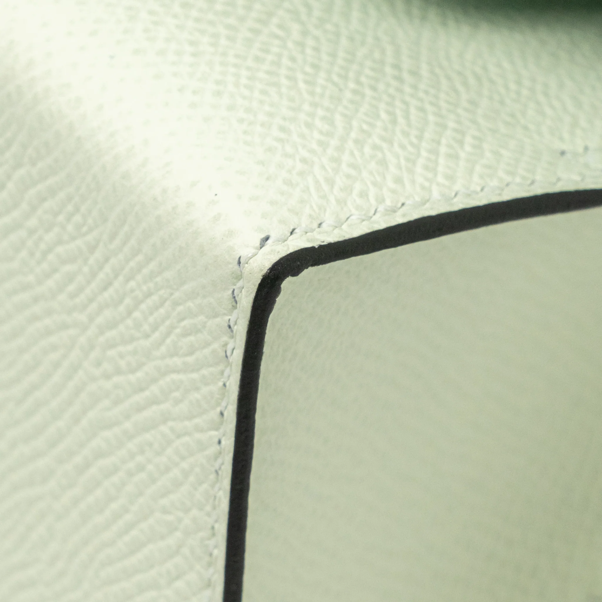 Hermes Kellydole / Kelly Dole picto epsom vert fizz/ nata/ rose Texas / vert jade SHW stamp B - Image 13