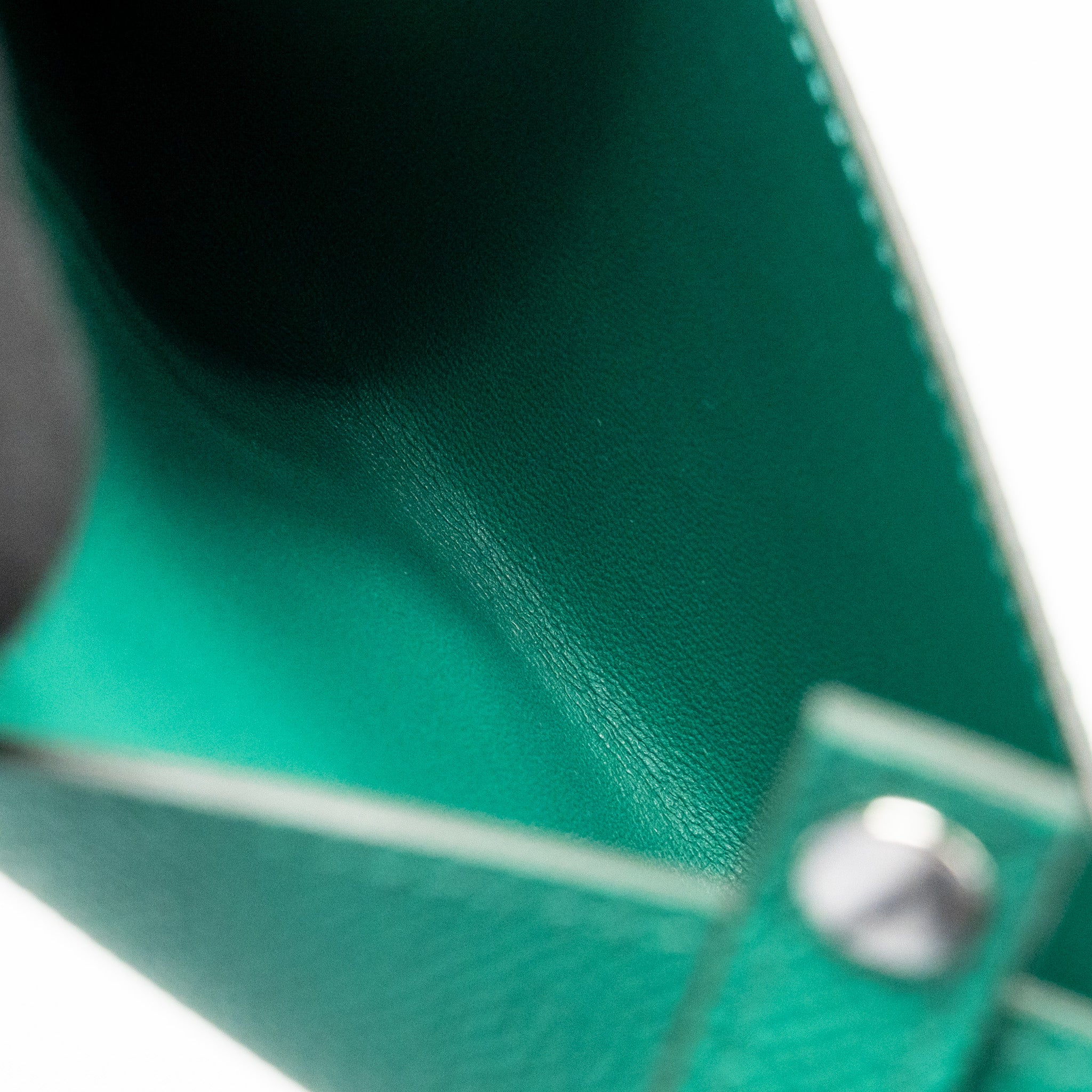 Hermes Kellydole / Kelly Dole picto epsom vert fizz/ nata/ rose Texas / vert jade SHW stamp B - Image 20