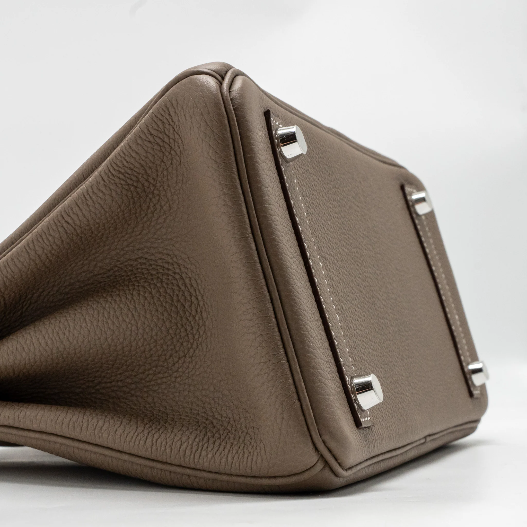 Hermes birkin 25 togo Etoupe SHW stamp K - Image 7