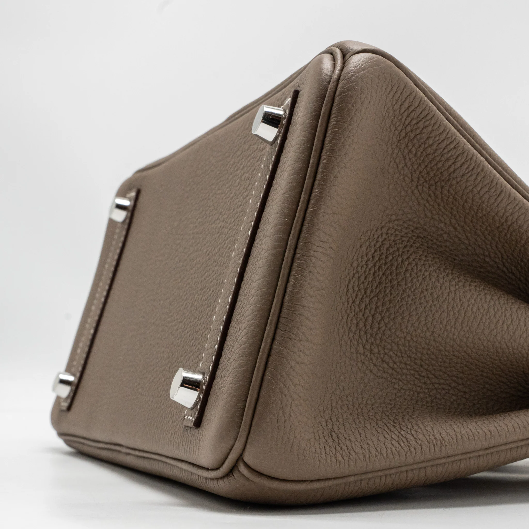 Hermes birkin 25 togo Etoupe SHW stamp K - Image 8