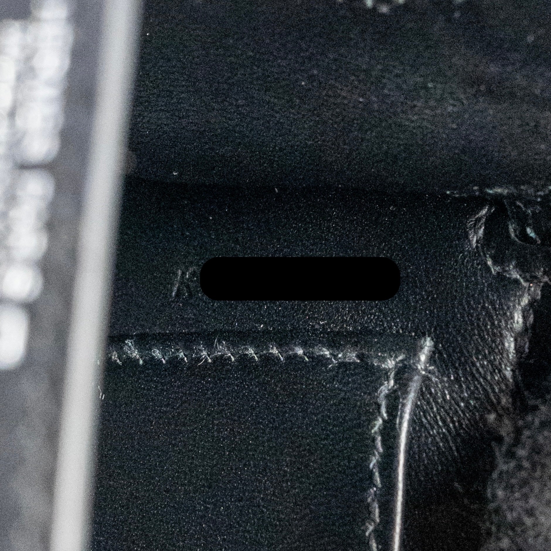 Hermes Mini Kelly II alligator misssissippiensis Matt black SHW stamp K - Image 18