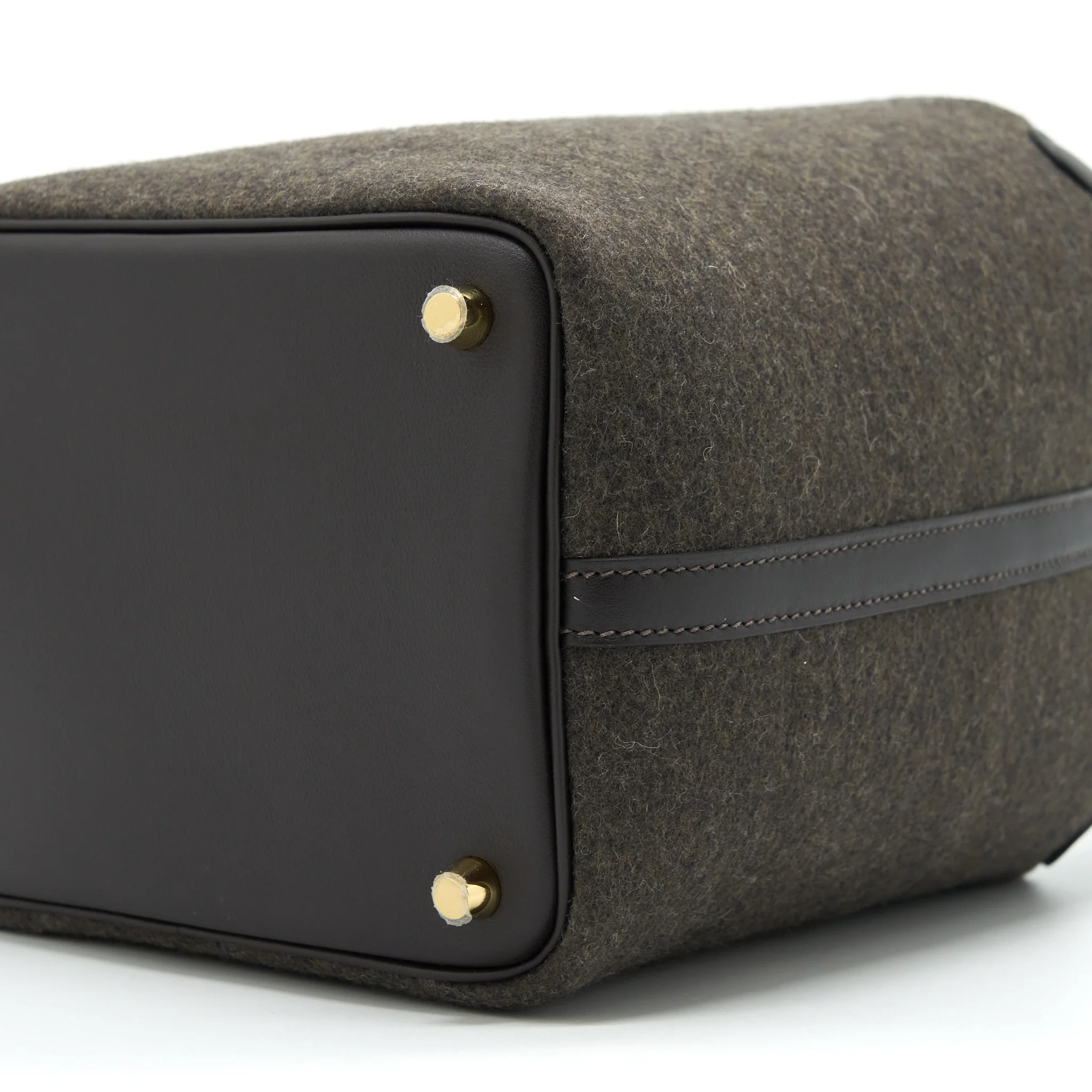 Hermes Picotin 18 Felt Lock Bag Ebene GHW Stamp Y - Image 8