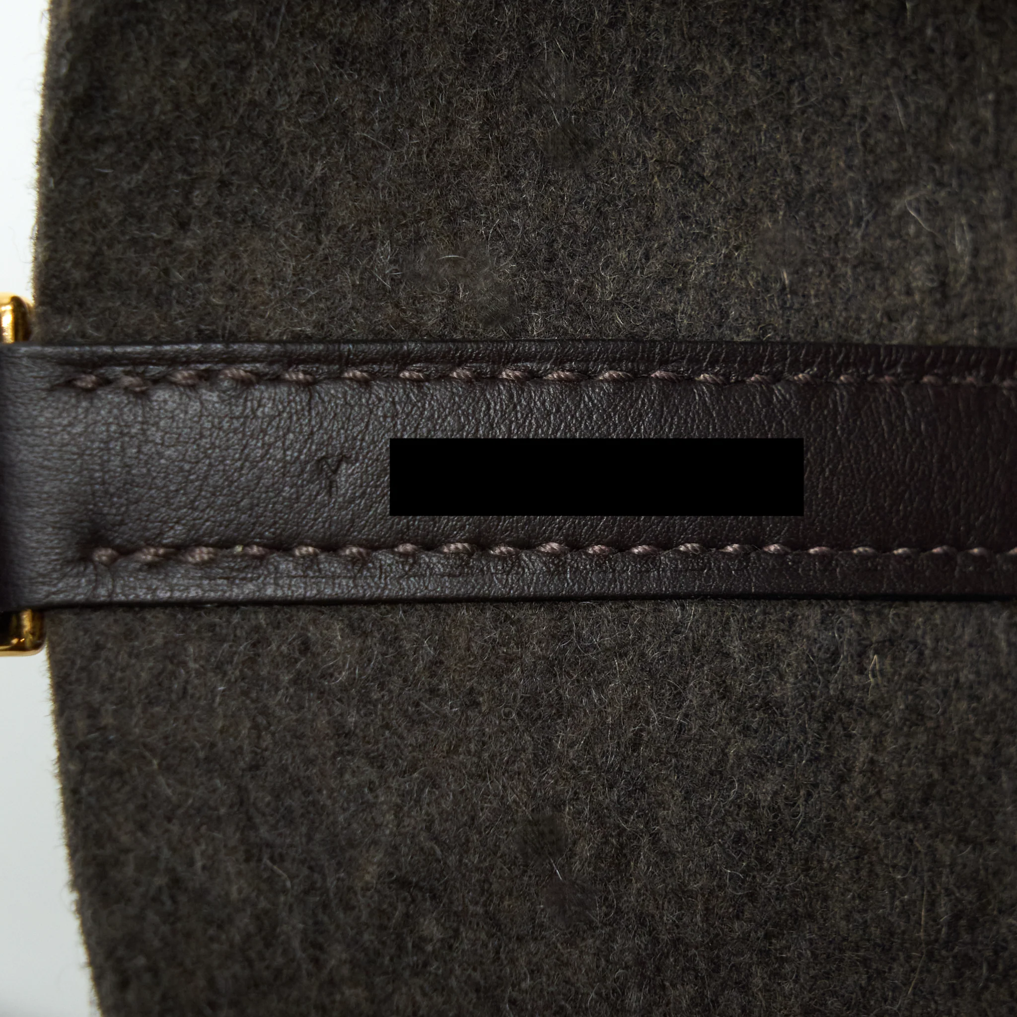 Hermes Picotin 18 Felt Lock Bag Ebene GHW Stamp Y - Image 9