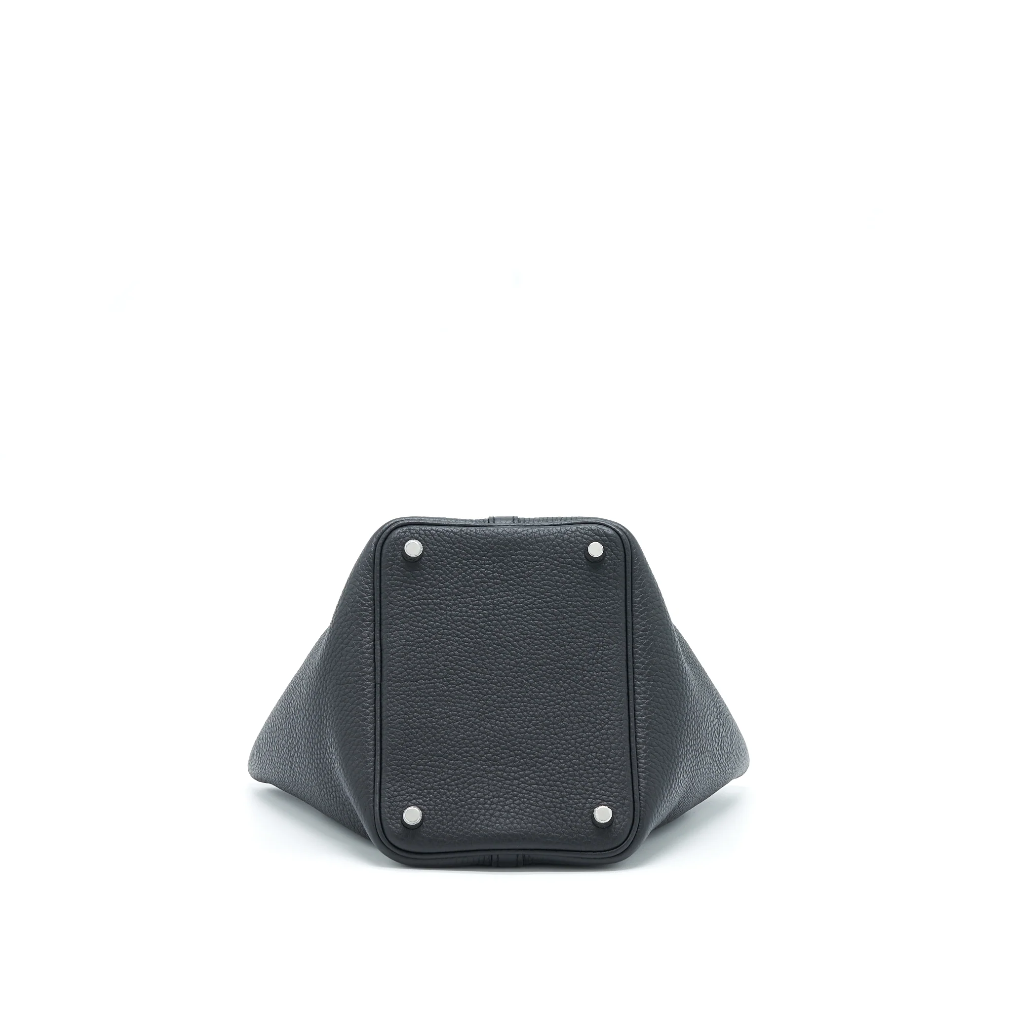 Hermes Picotin 18 Lock Bag Clemence Black SHW Stamp Z - Image 5