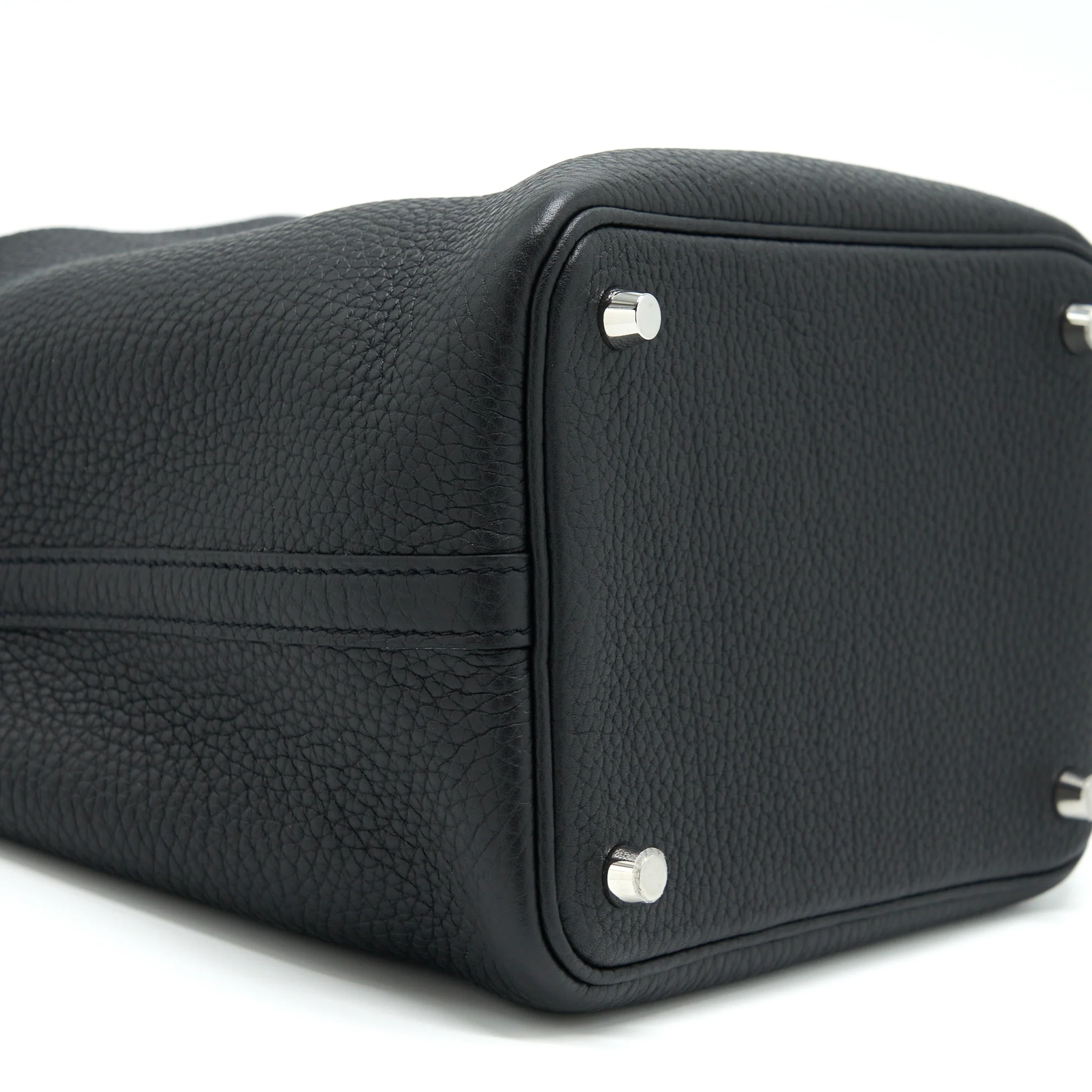Hermes Picotin 18 Lock Bag Clemence Black SHW Stamp Z - Image 7