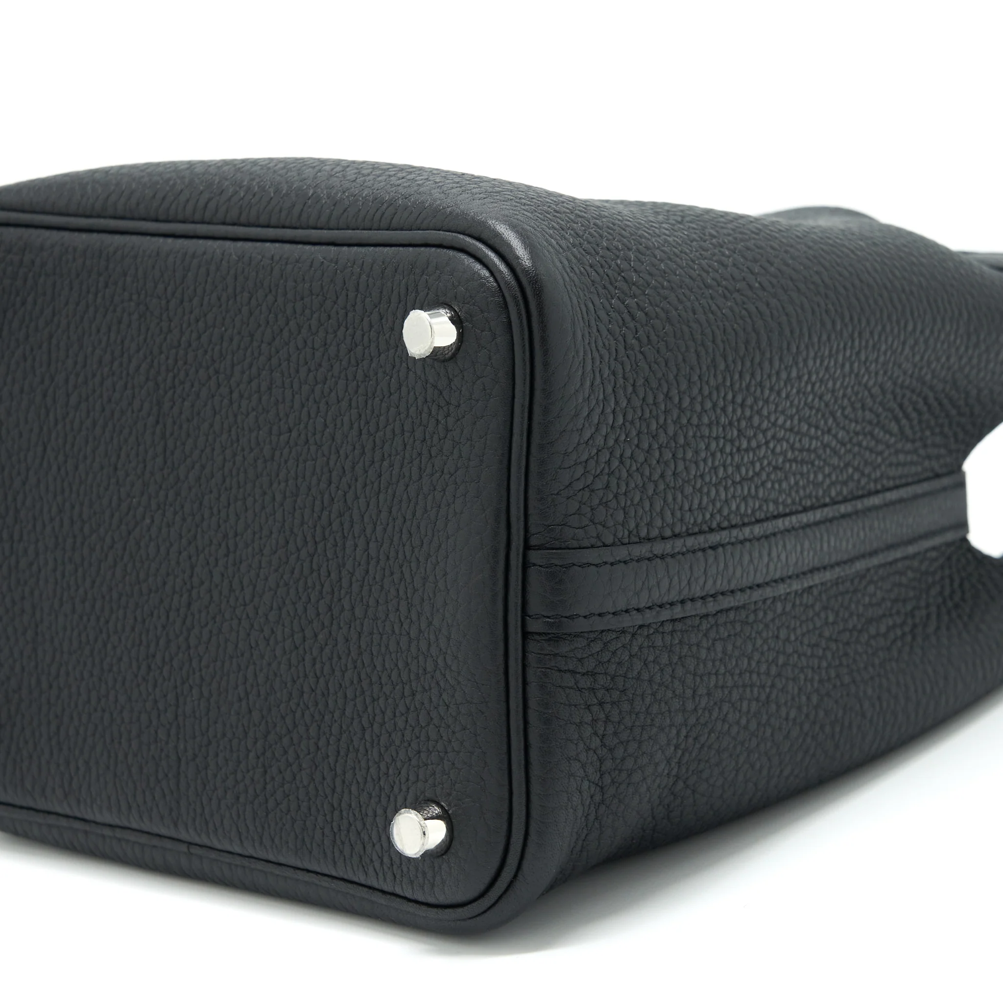 Hermes Picotin 18 Lock Bag Clemence Black SHW Stamp Z - Image 8