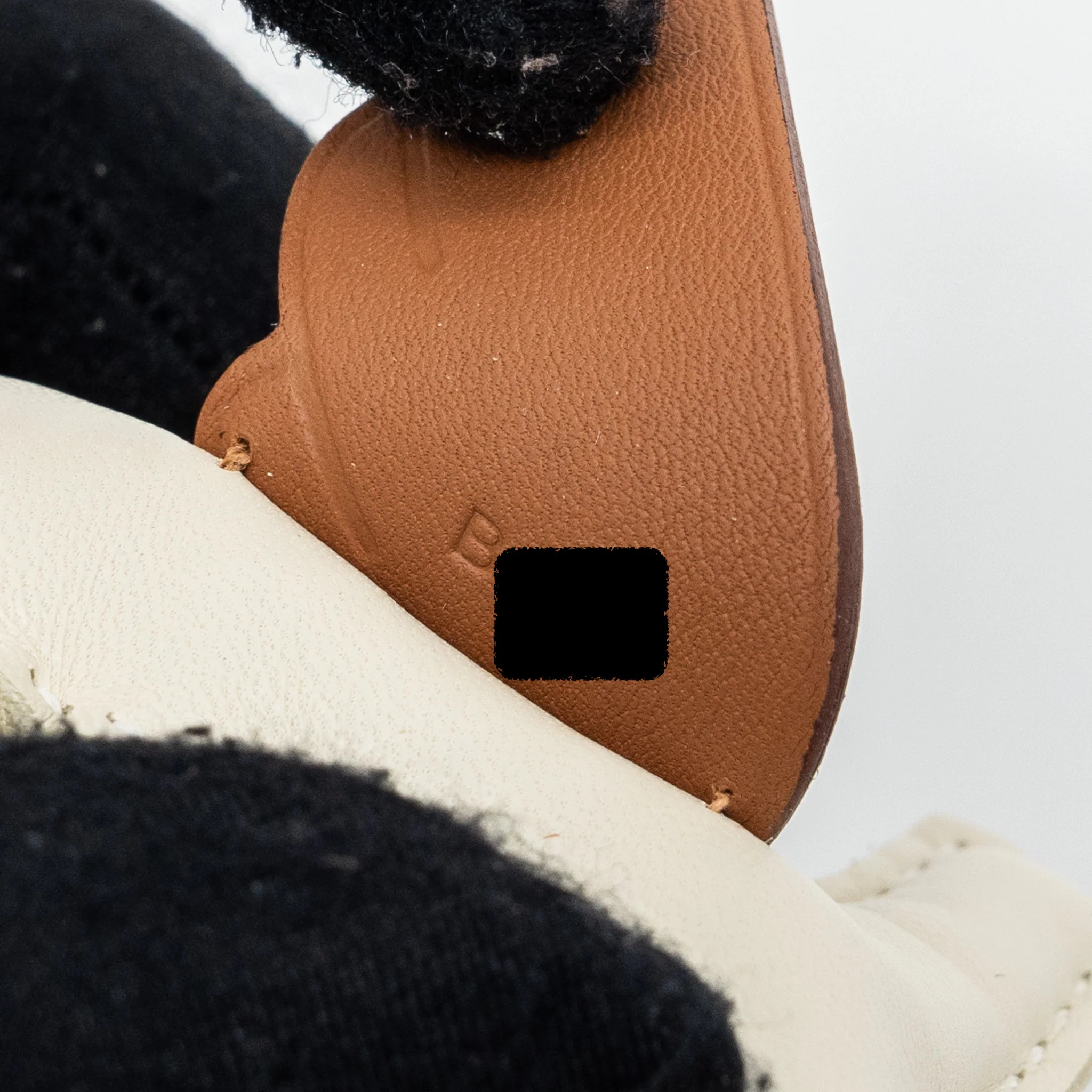 Hermes rodeo pegase pm bag charm craie/ vert fizz/ gold stamp B - Image 4