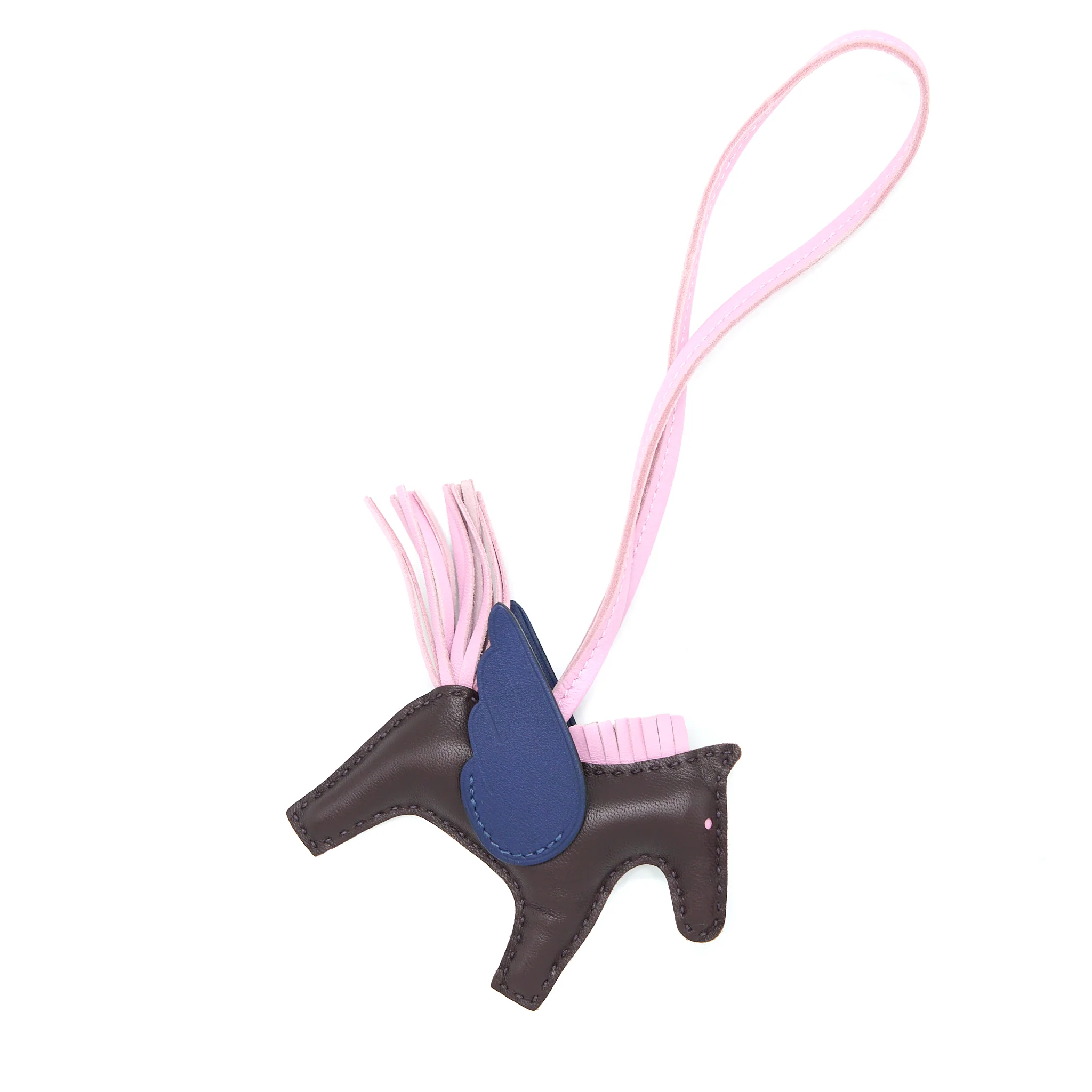 Hermes Rodeo Pegase PM Rouge Sellier/ Mauve Sylvestre / Blue Saphir - Image 3