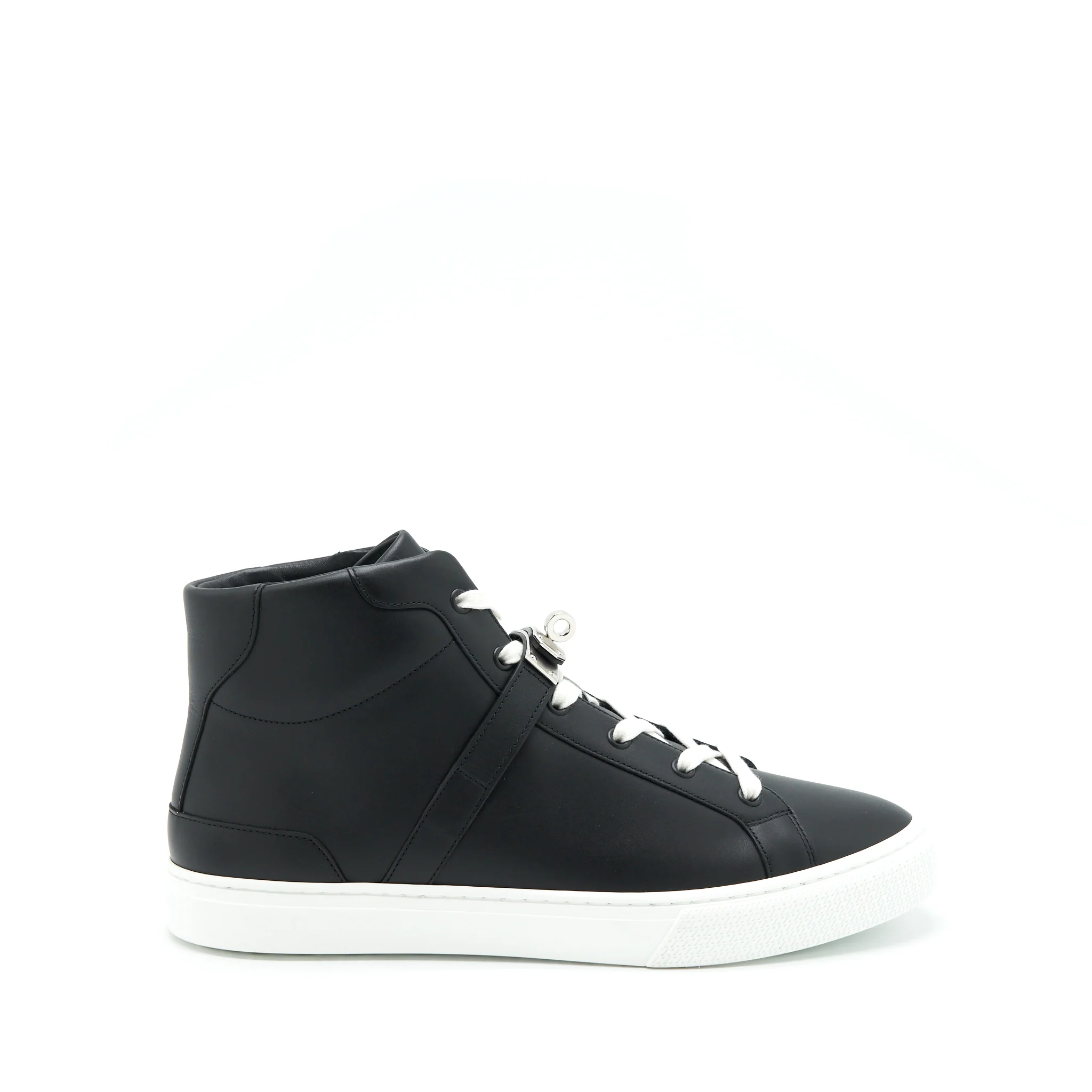Hermes Size 42 Men’s Daydream Sneaker Black SHW - Image 5