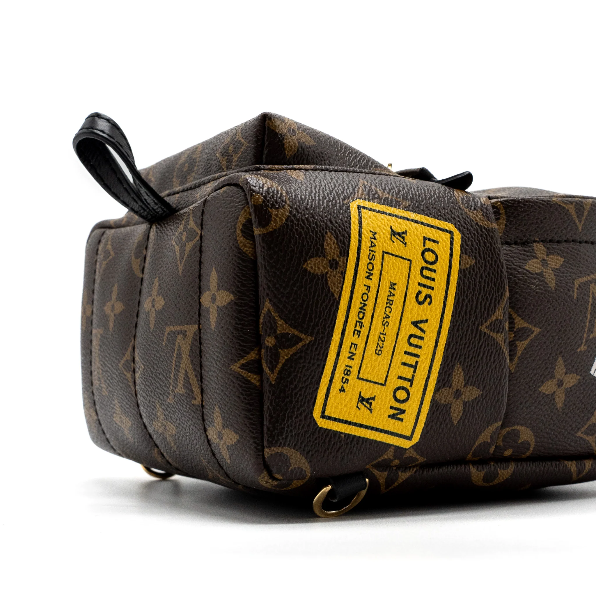 Louis Vuitton Mini Palm Spring Backpack Limited Edition Monogram Canvas/multicolour GHW - Image 12