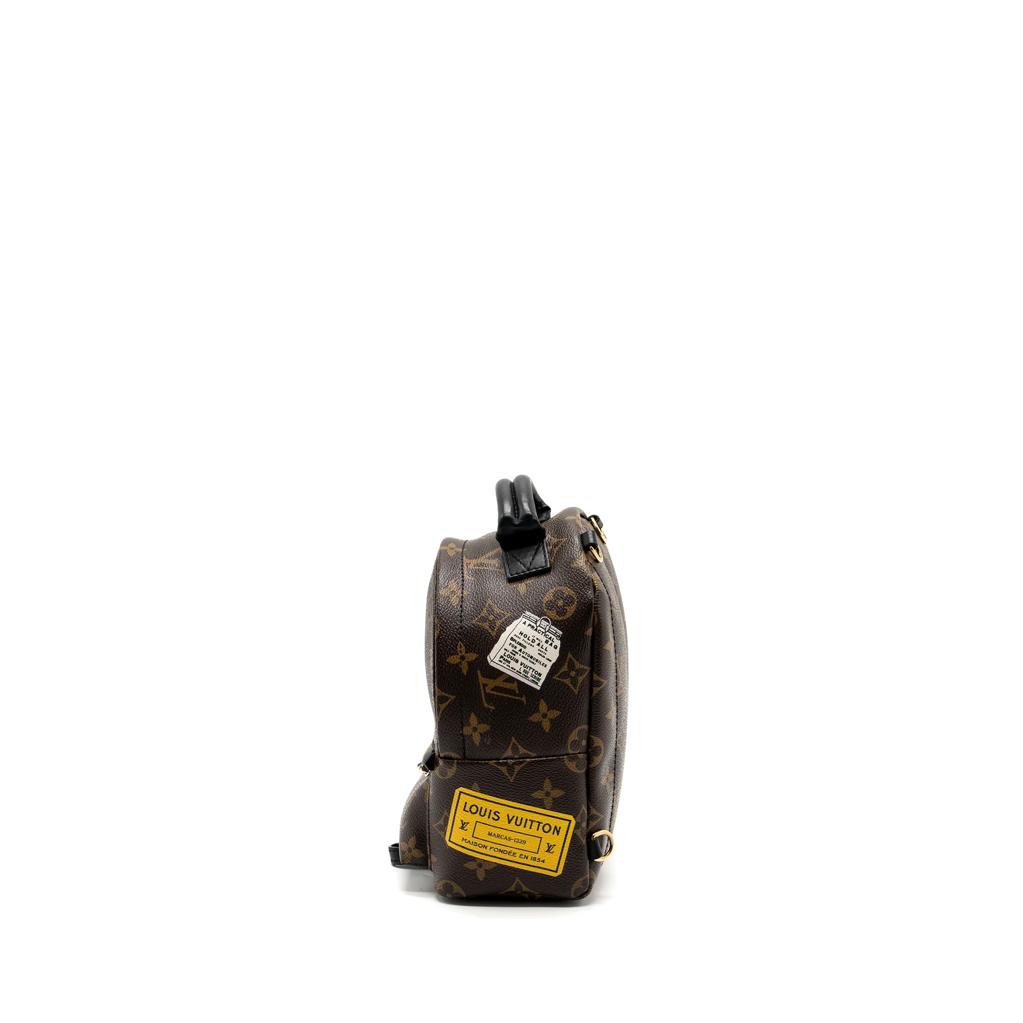 Louis Vuitton Mini Palm Spring Backpack Limited Edition Monogram Canvas/multicolour GHW - Image 3