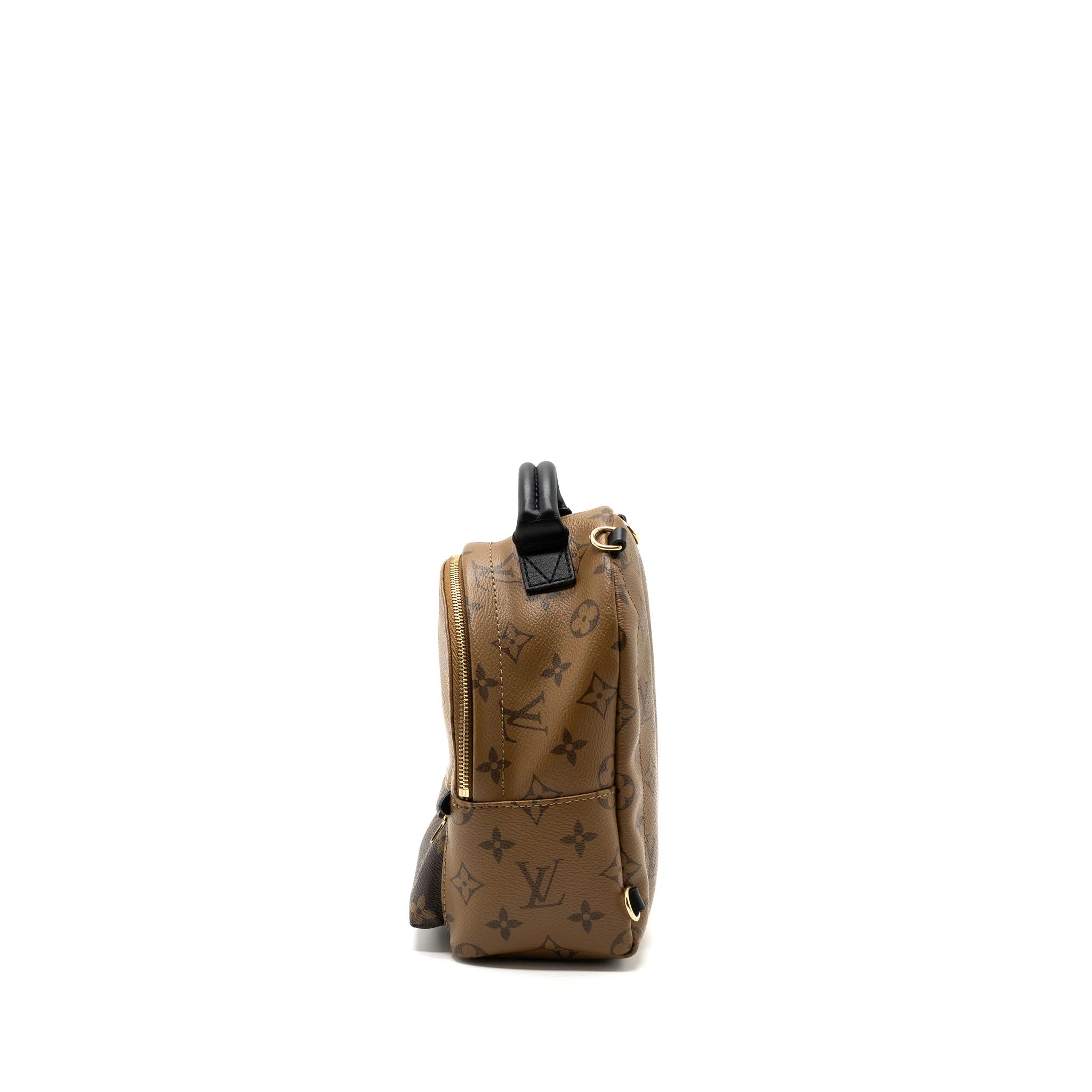 Louis Vuitton Mini Palm Spring Backpack Reverse Monogram Canvas GHW - Image 3