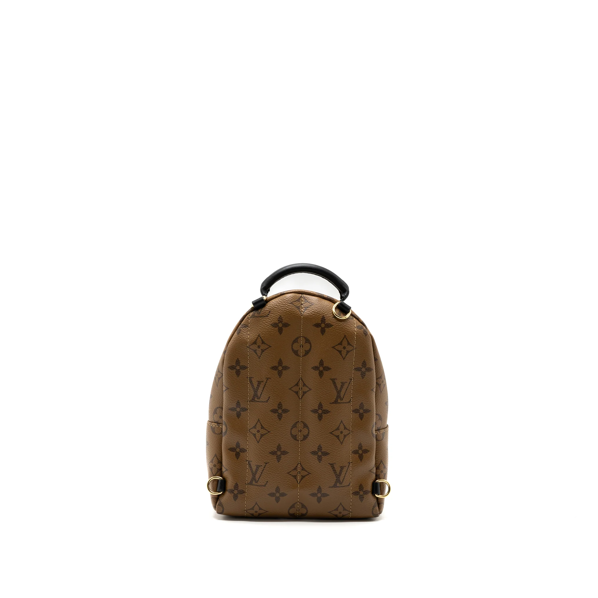 Louis Vuitton Mini Palm Spring Backpack Reverse Monogram Canvas GHW - Image 4