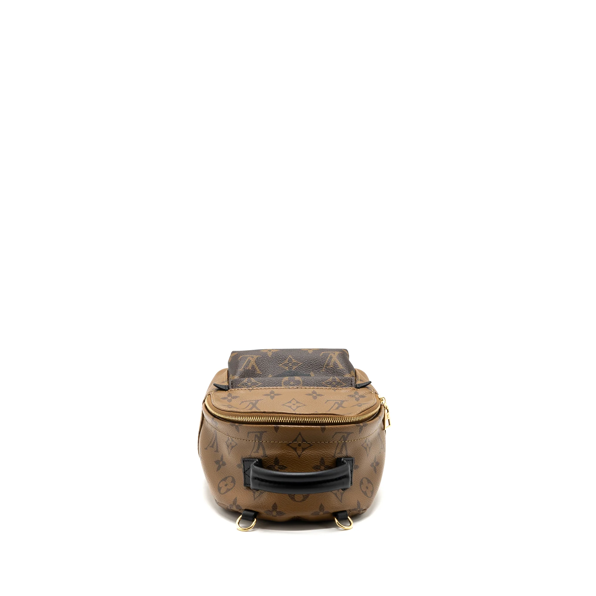 Louis Vuitton Mini Palm Spring Backpack Reverse Monogram Canvas GHW - Image 5