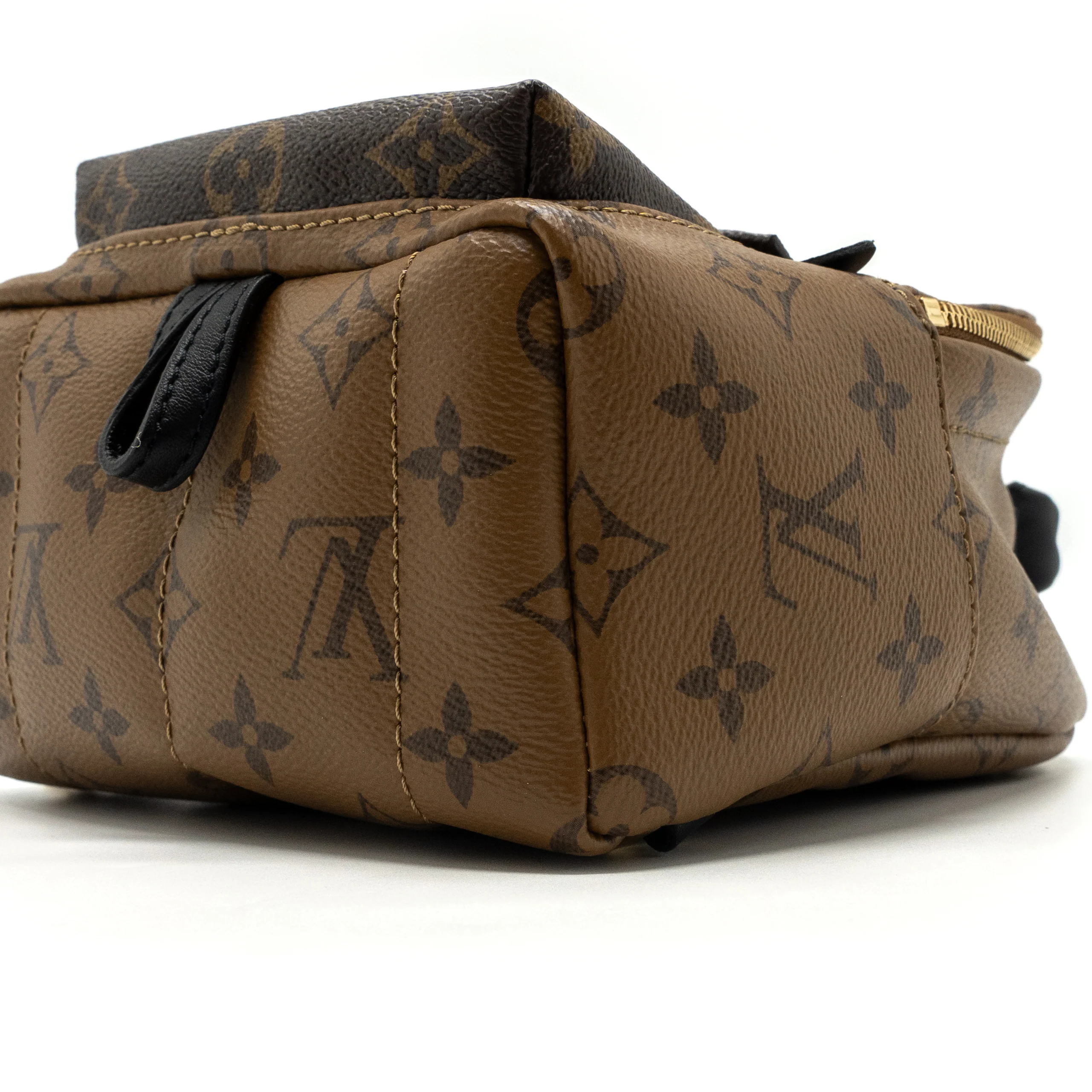 Louis Vuitton Mini Palm Spring Backpack Reverse Monogram Canvas GHW - Image 8