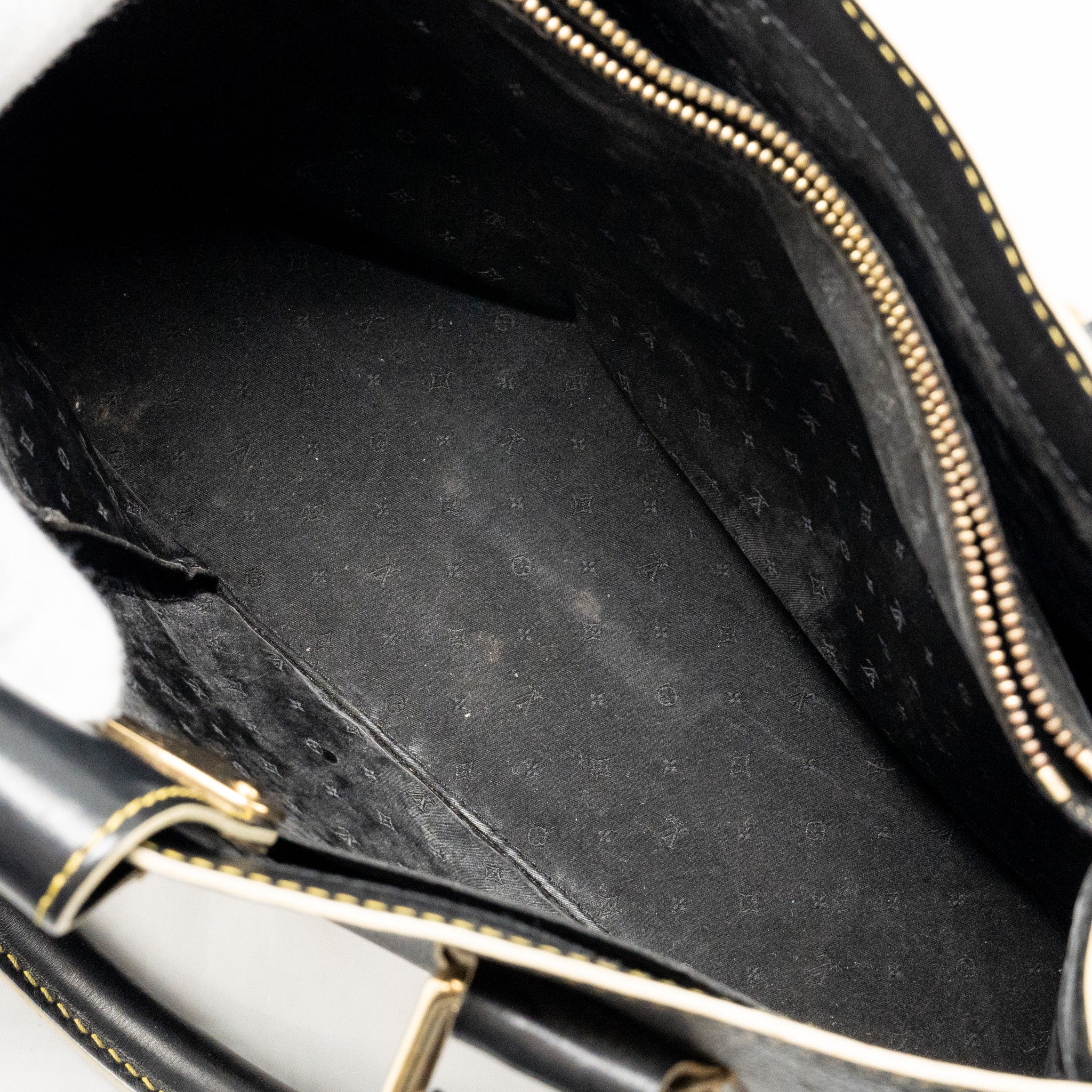 Louis Vuitton Vintage Shoulder Bag Black GHW - Image 15