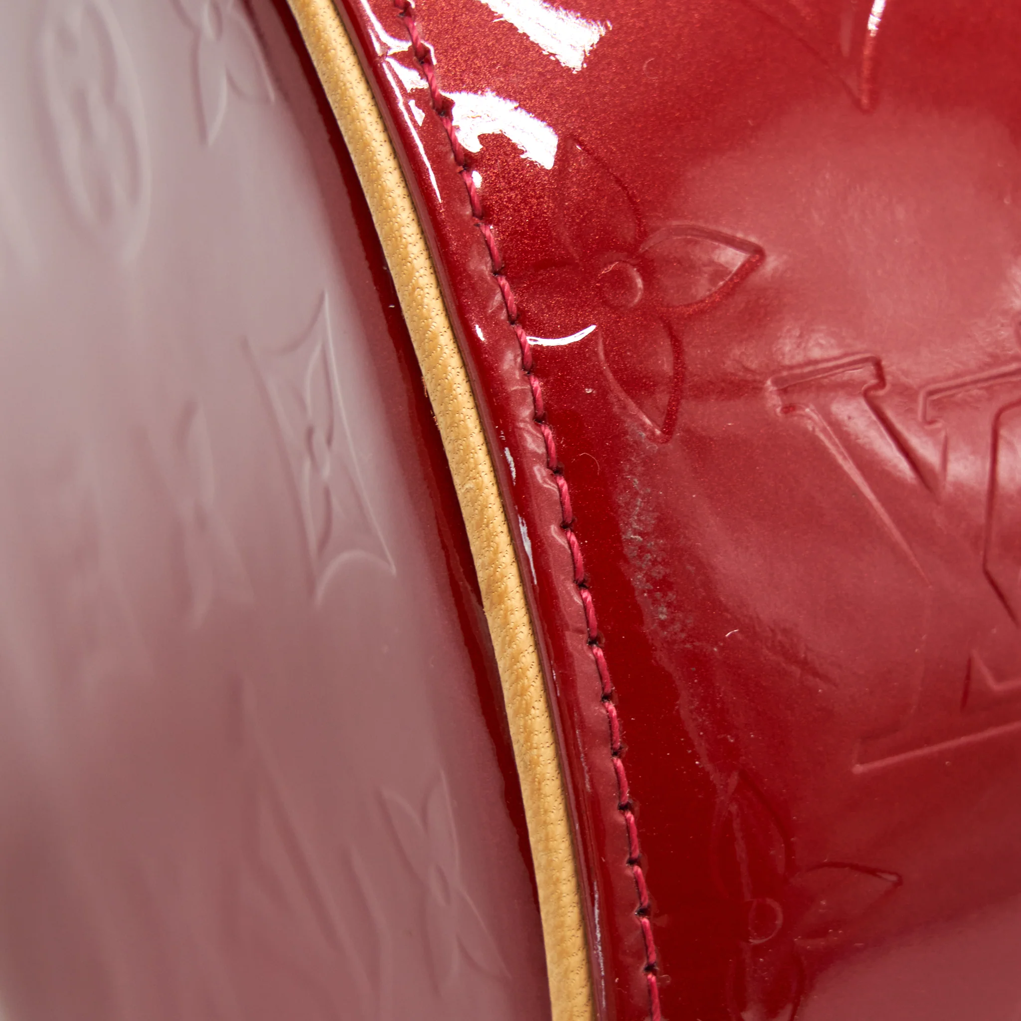 Louis Vuitton Vintage vernis Papillon bag Red - Image 10