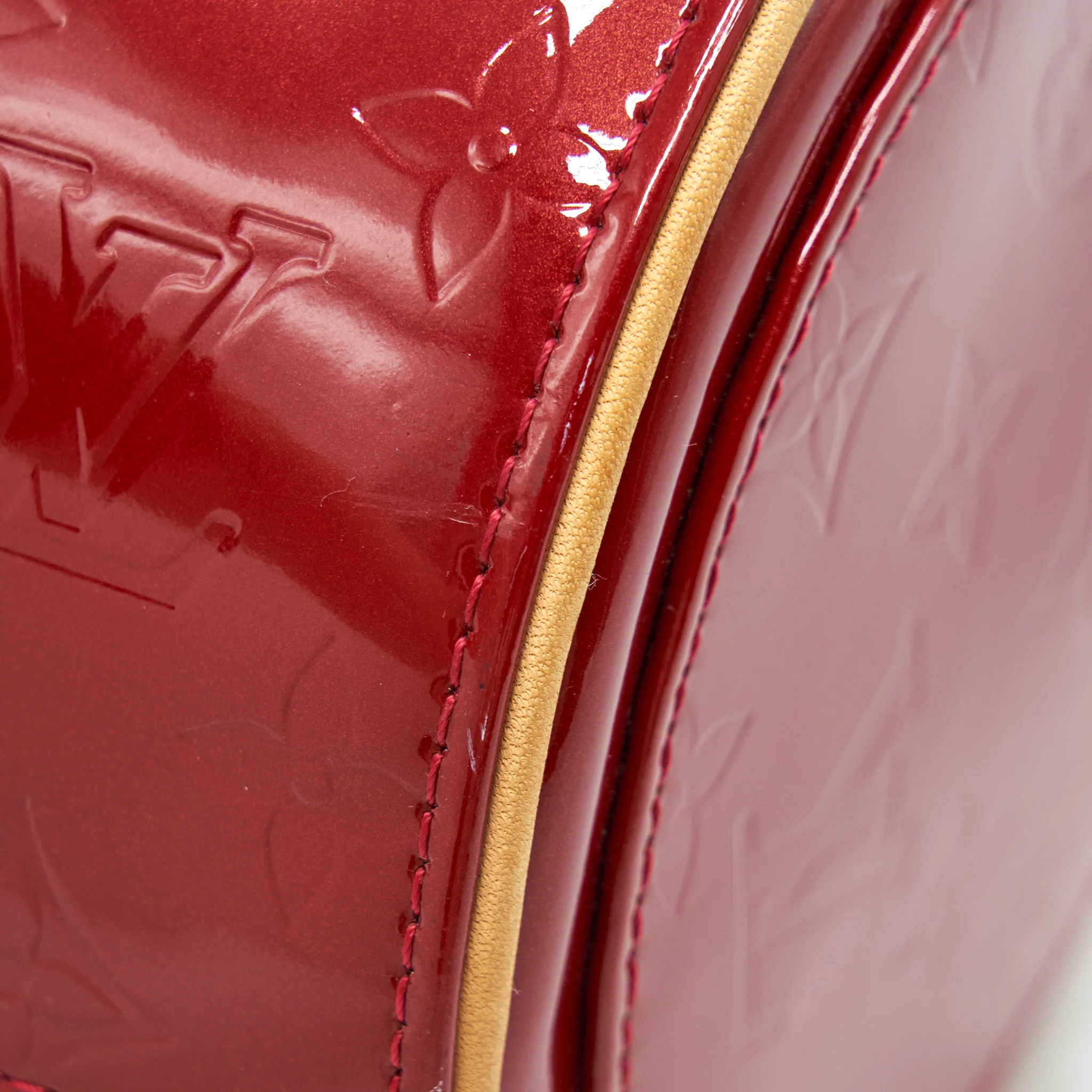 Louis Vuitton Vintage vernis Papillon bag Red - Image 11