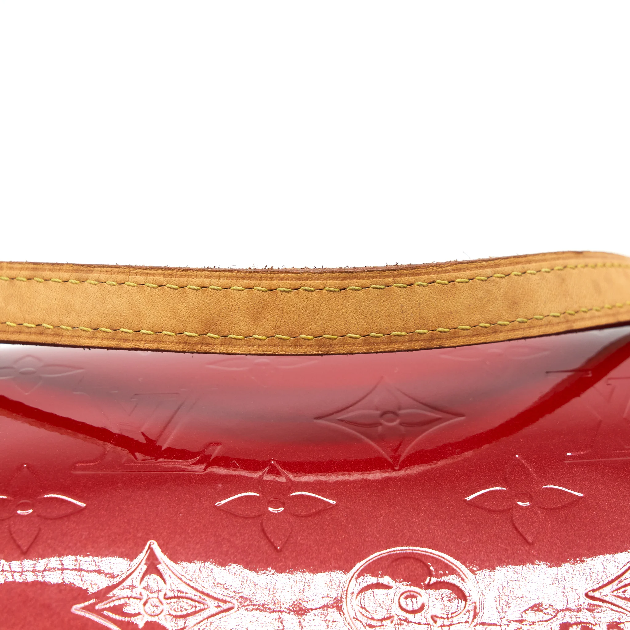 Louis Vuitton Vintage vernis Papillon bag Red - Image 12