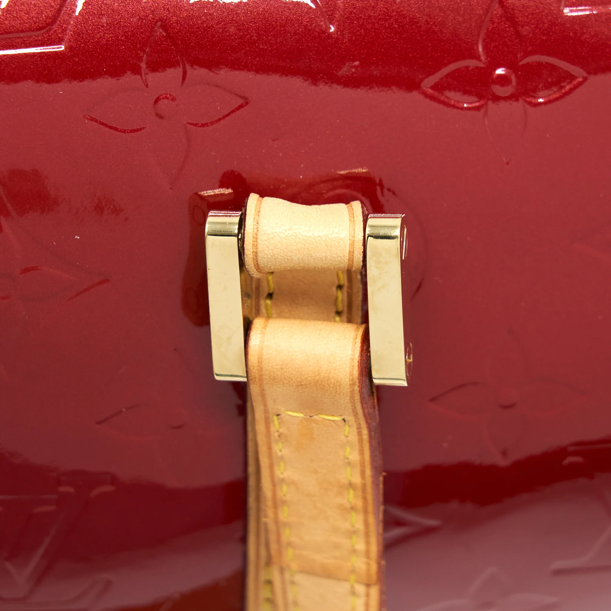 Louis Vuitton Vintage vernis Papillon bag Red - Image 14