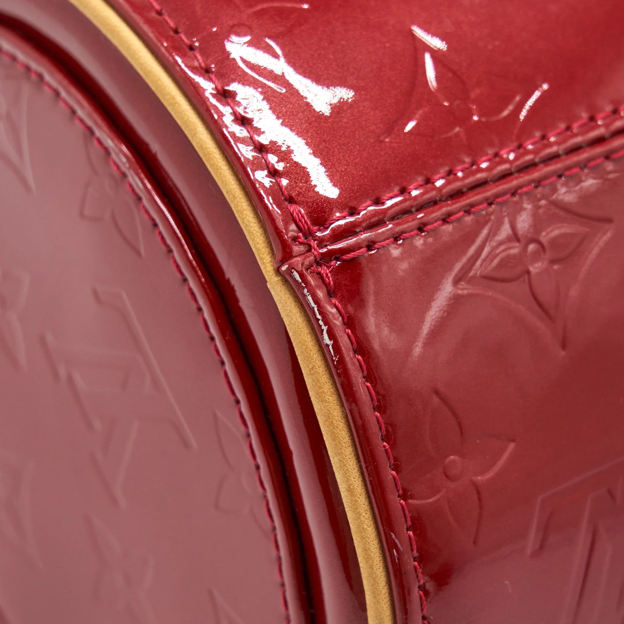 Louis Vuitton Vintage vernis Papillon bag Red - Image 8